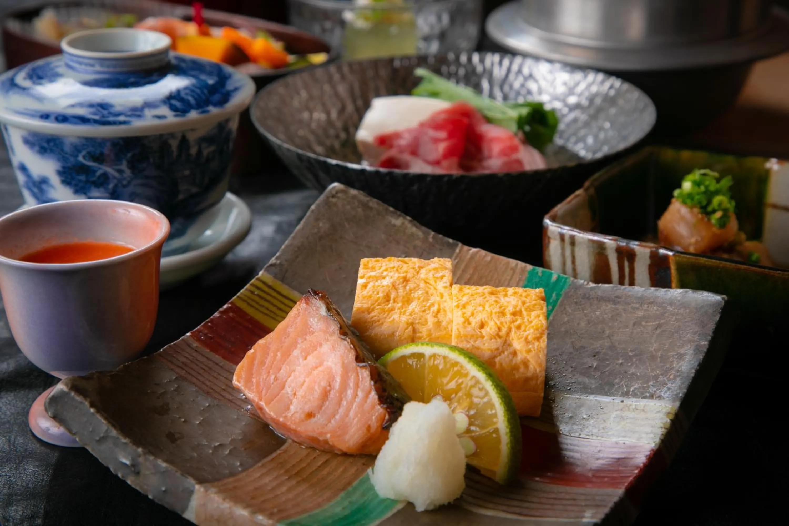 Food in Yufuin Kaze no Mori