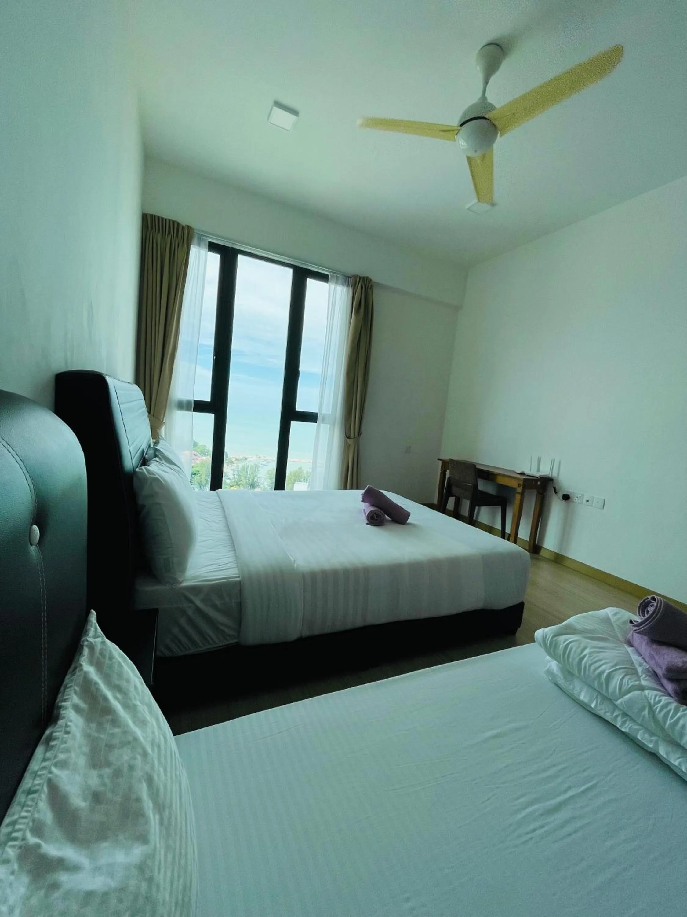 Bed in Jazz Service Suite