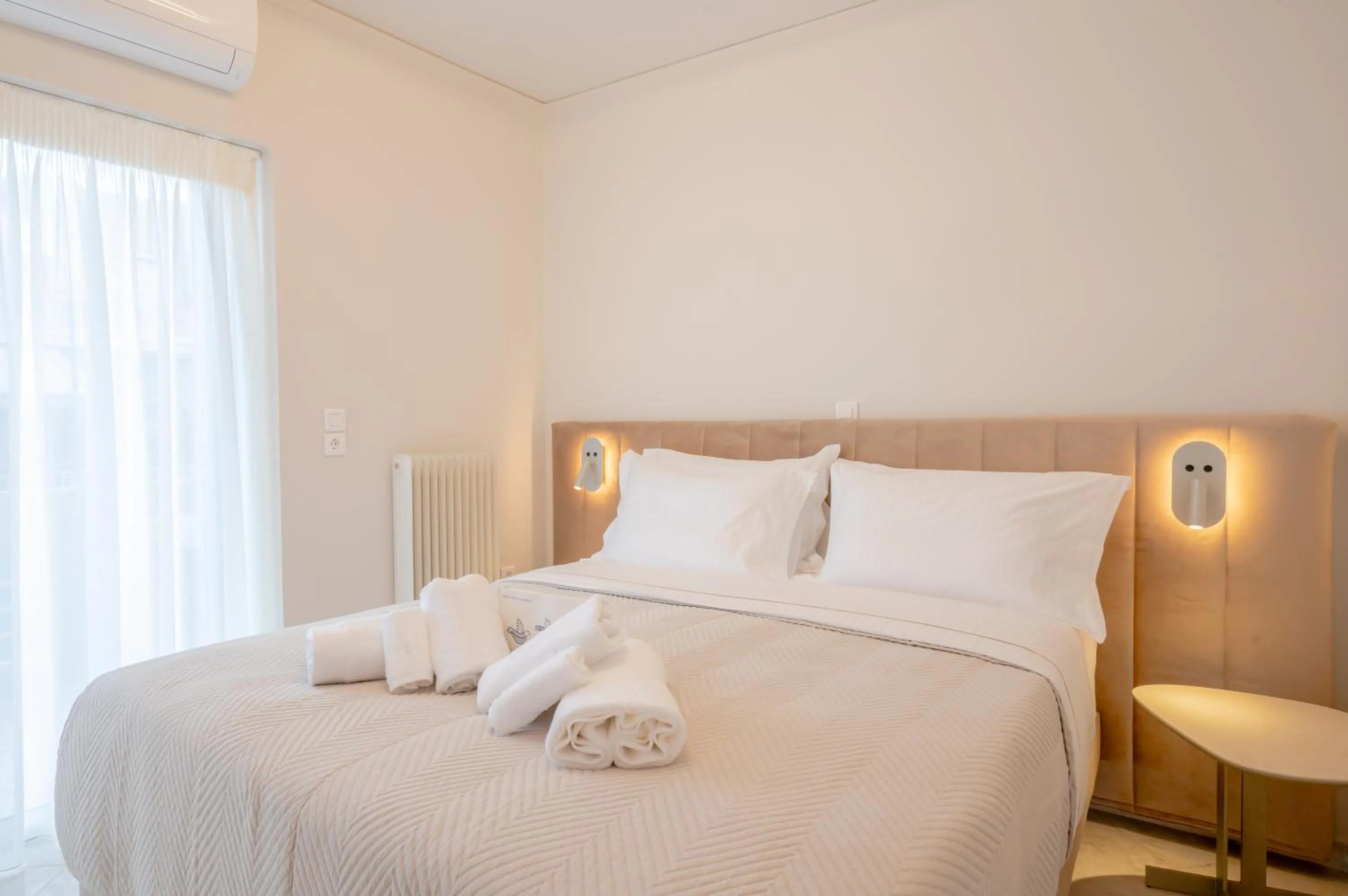 Bed in Apeiron Athena Residences