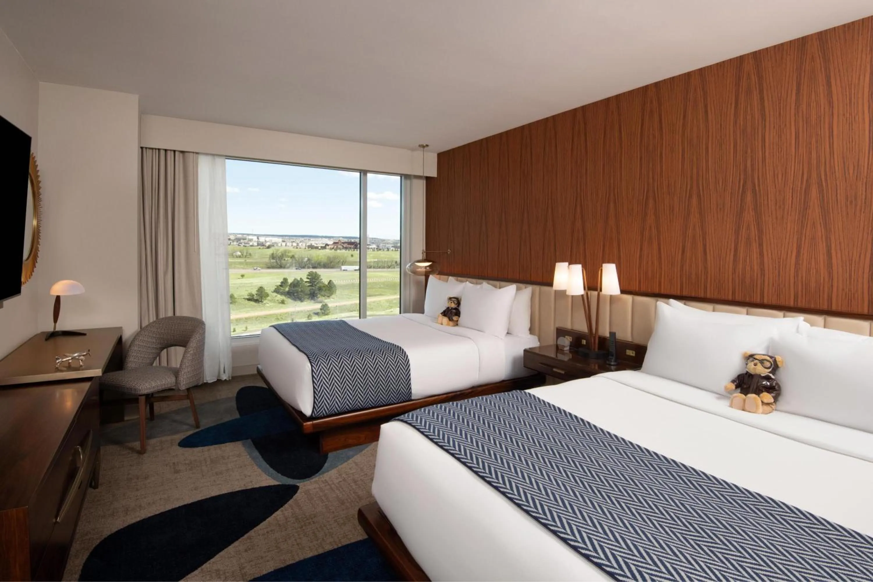 View (from property/room), Bed in Hotel Polaris