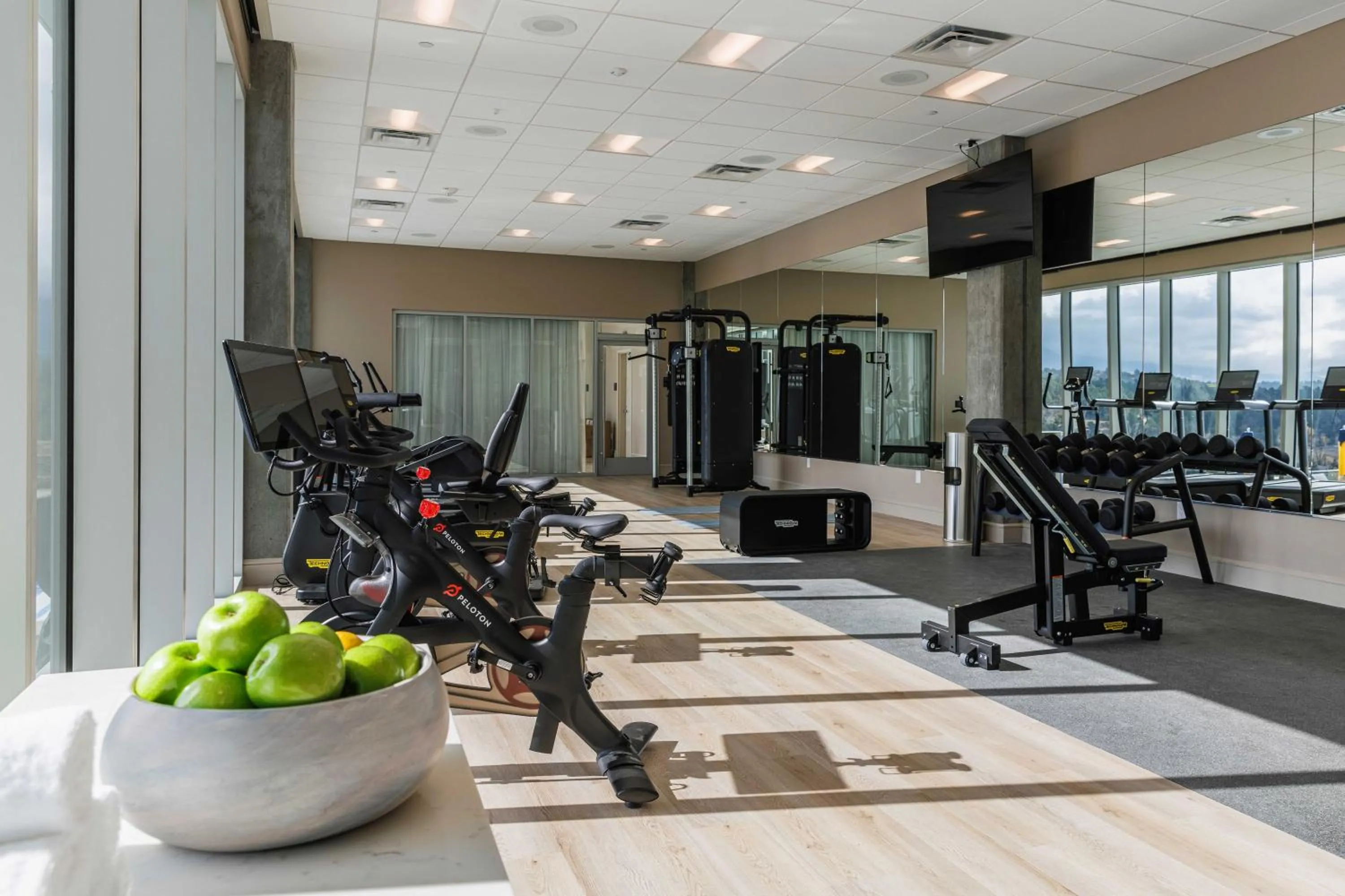 Fitness centre/facilities in Hotel Polaris
