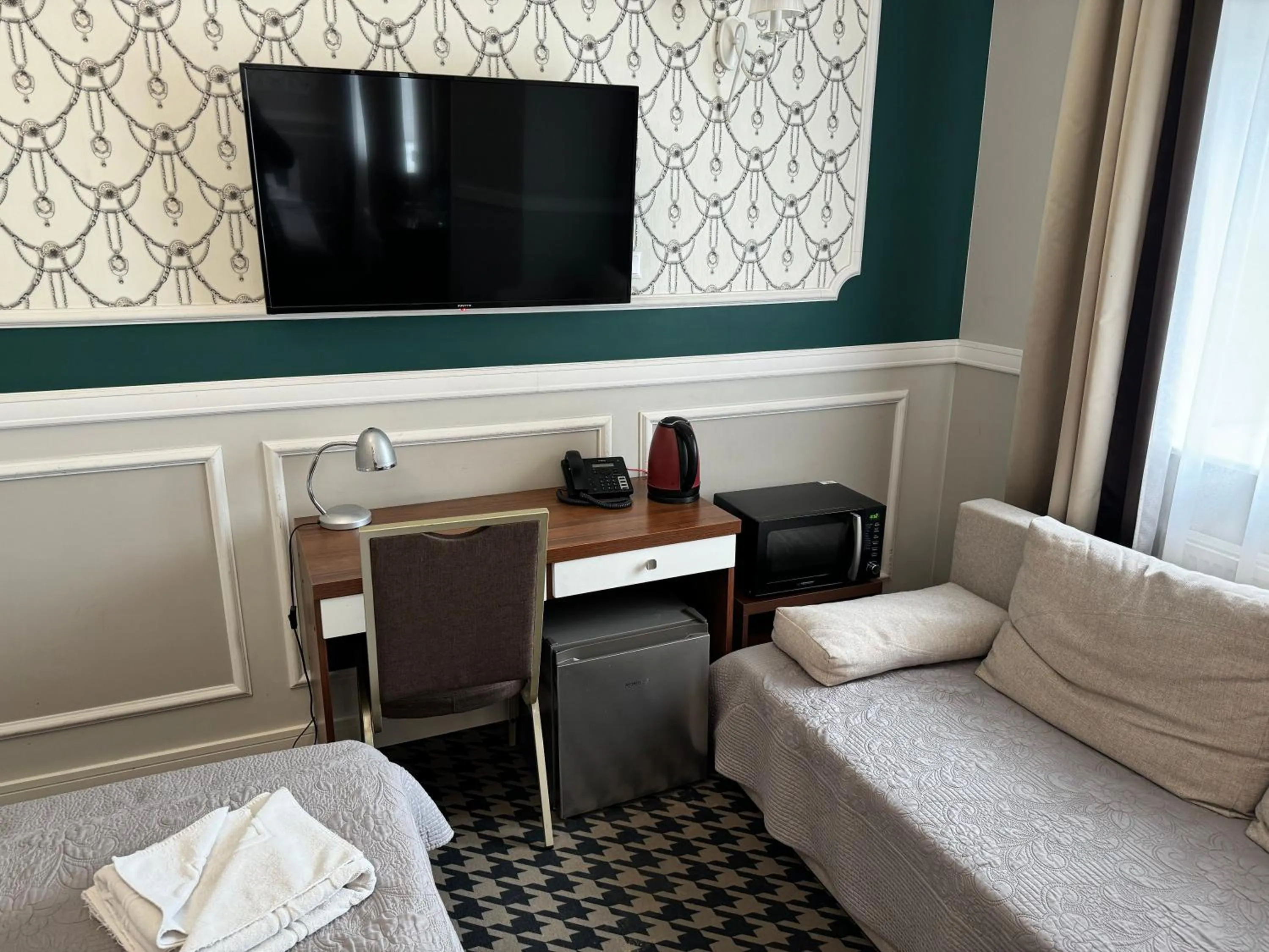 Bed in Hotel Kamienica