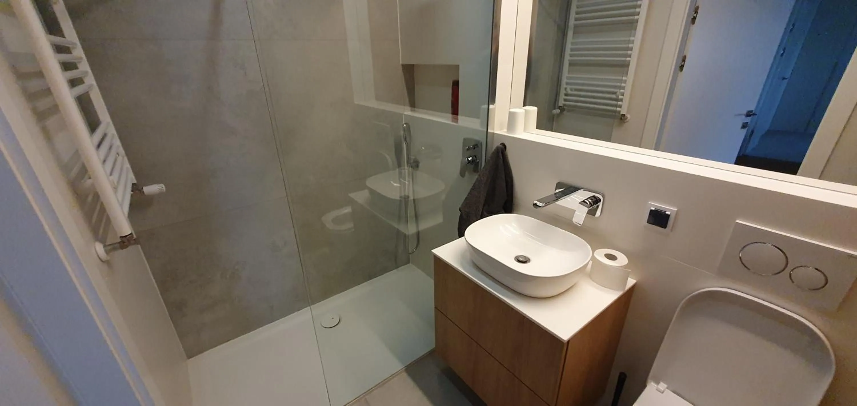 Shower in Hotel Kamienica