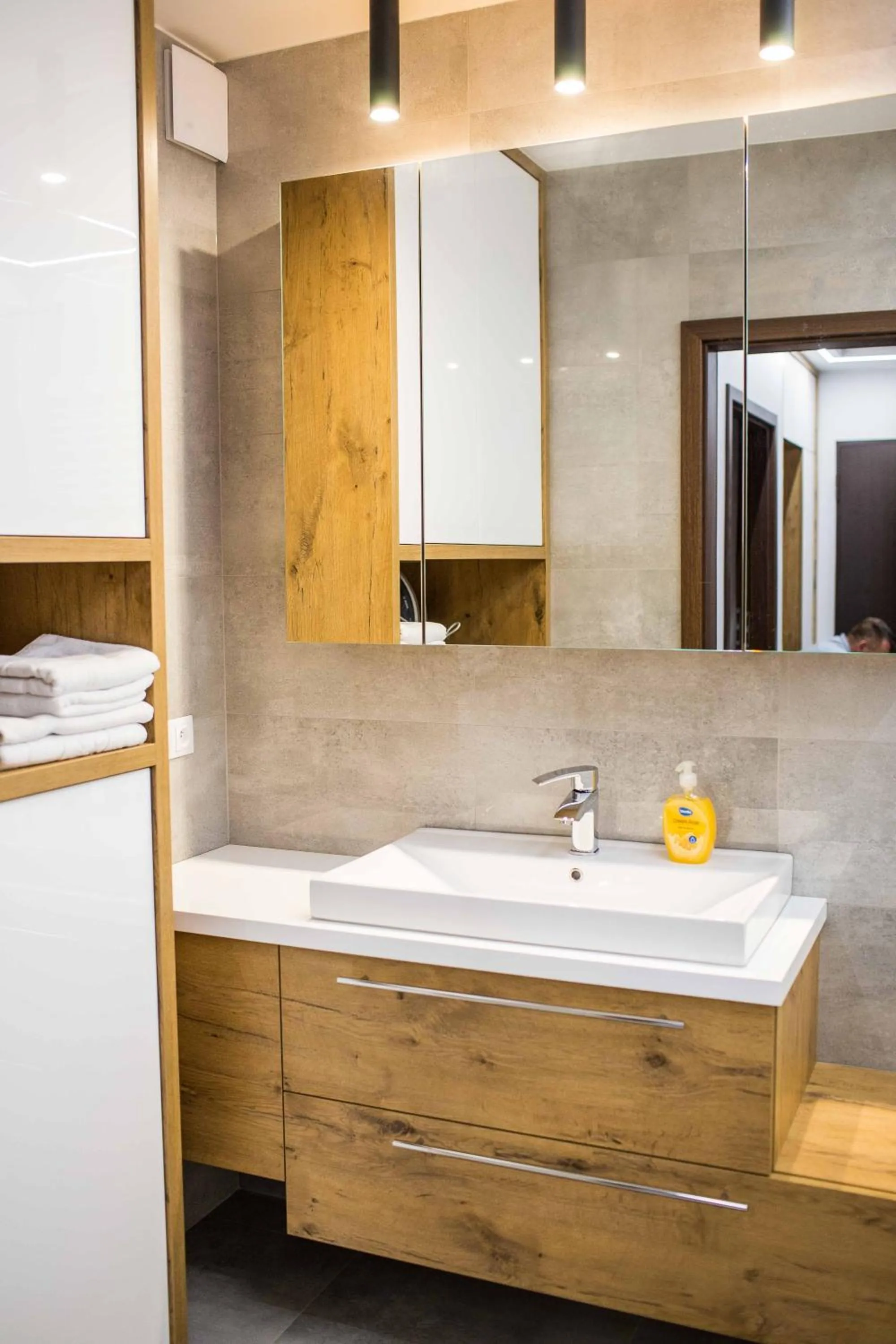 Shower in Hotel Kamienica