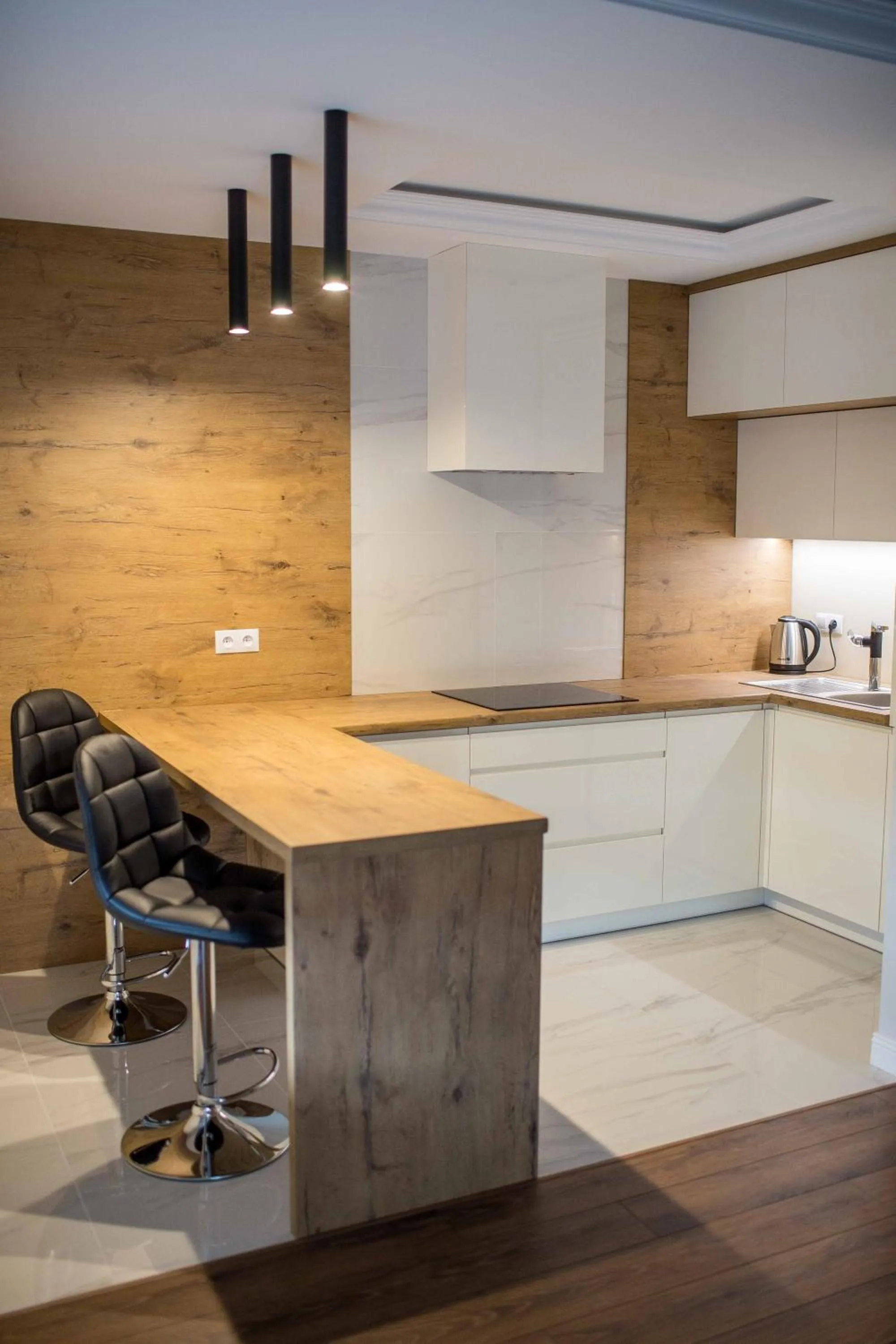 Kitchen or kitchenette in Hotel Kamienica