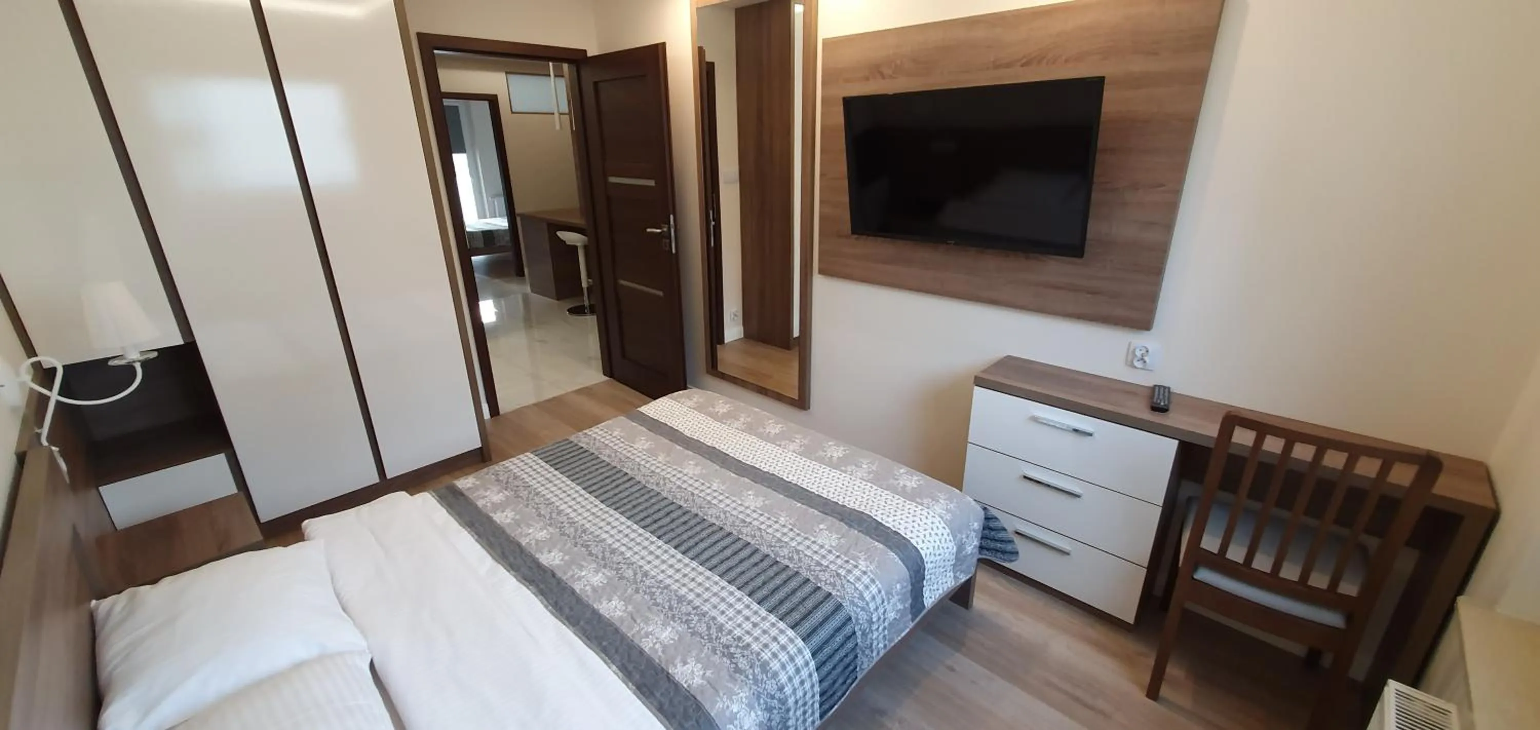 Bed in Hotel Kamienica