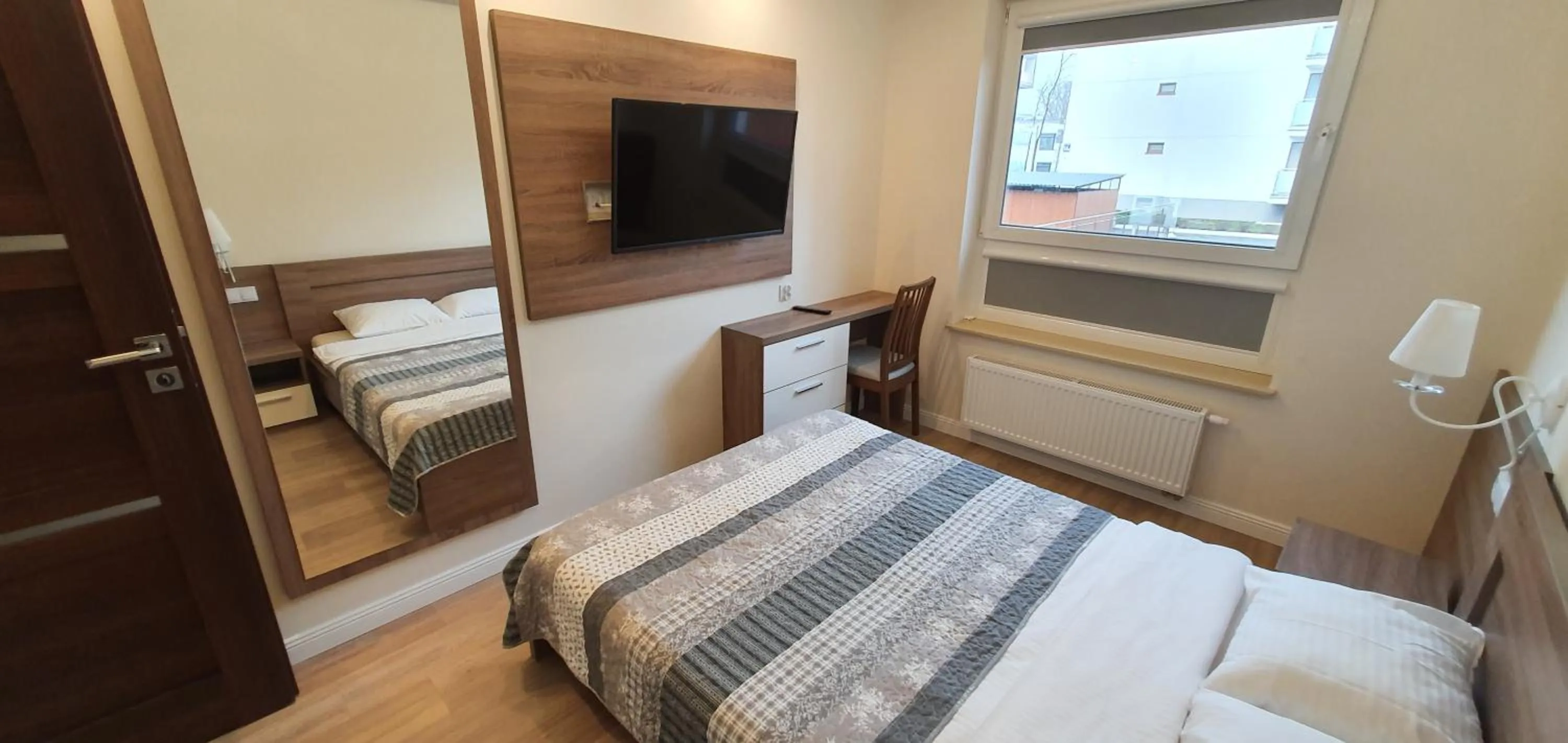 Bed in Hotel Kamienica