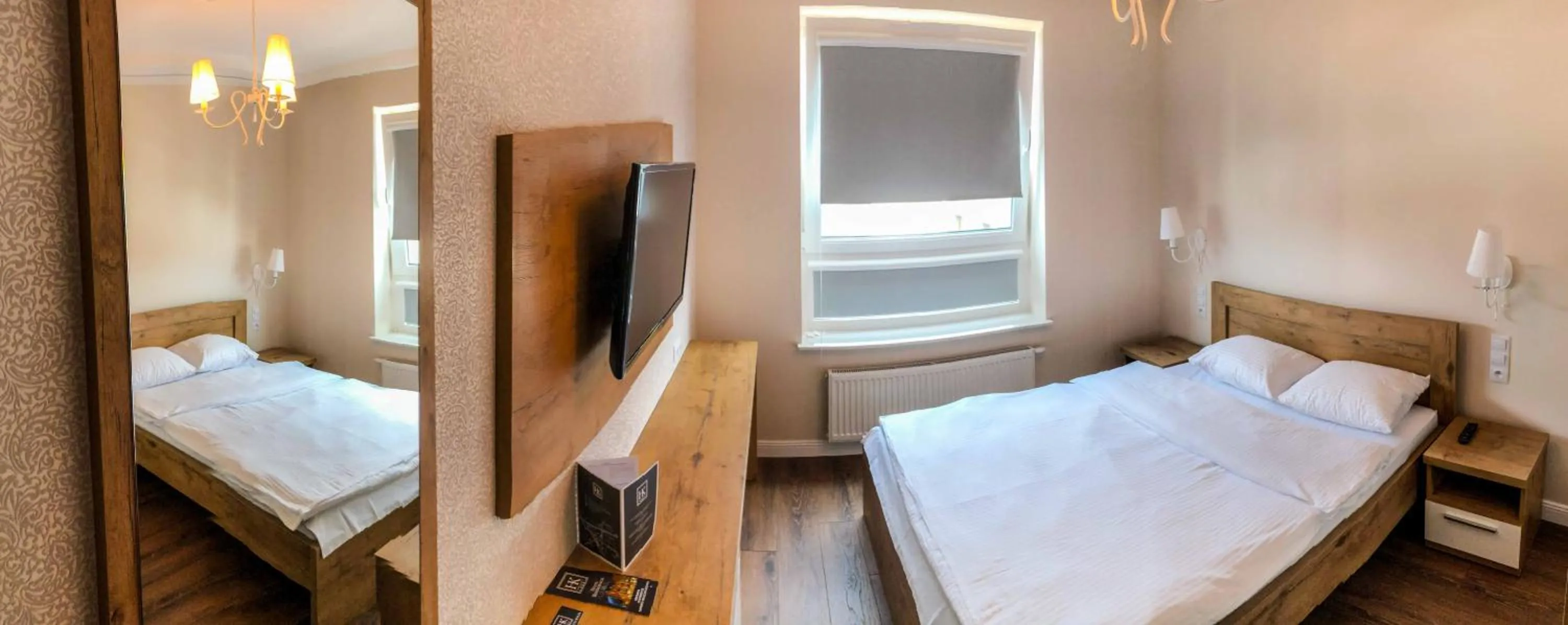 Bed in Hotel Kamienica