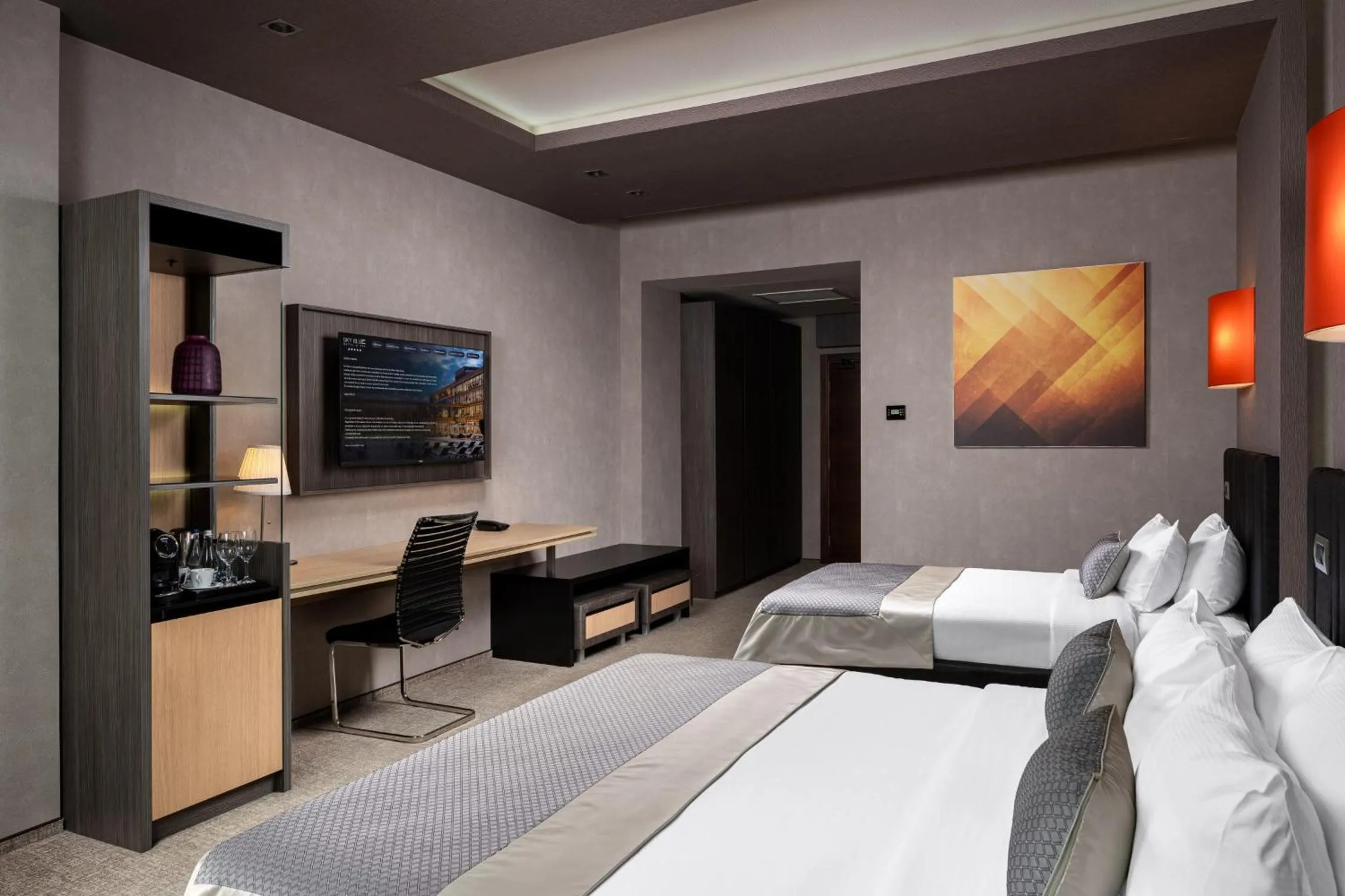 Photo of the whole room, Bed in Sky Blue Hotel & Spa