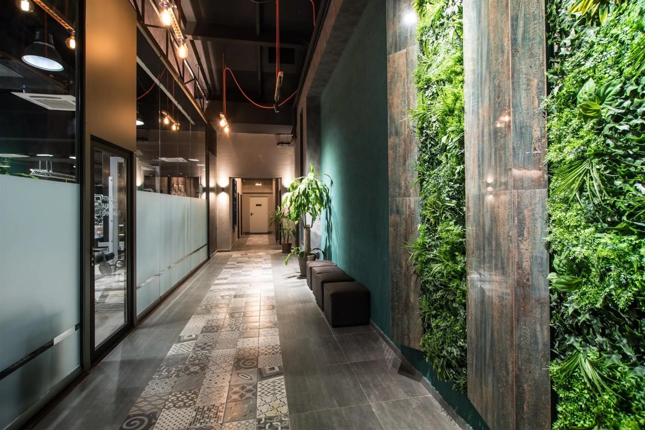 Fitness centre/facilities in Sky Blue Hotel & Spa