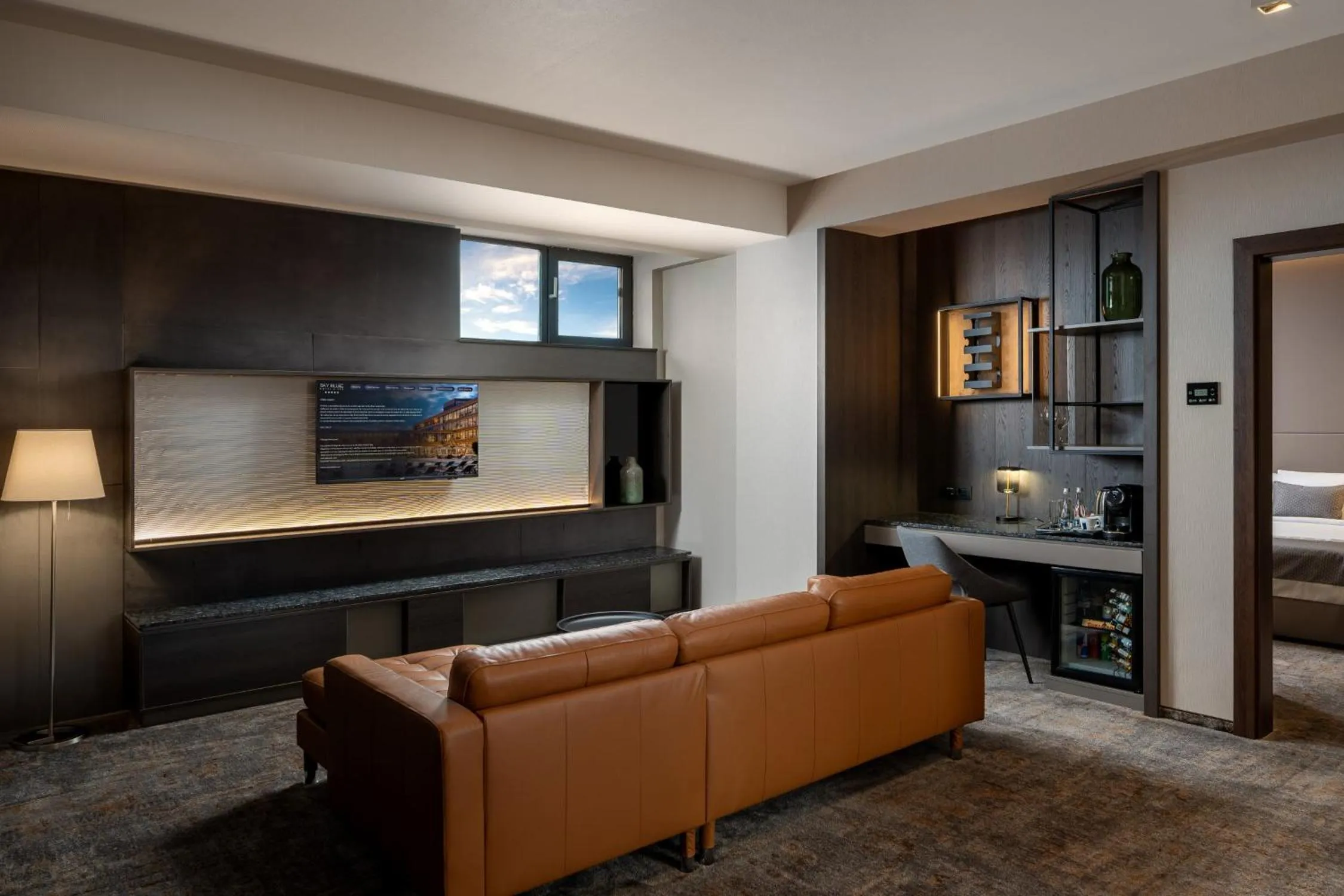 Living room in Sky Blue Hotel & Spa