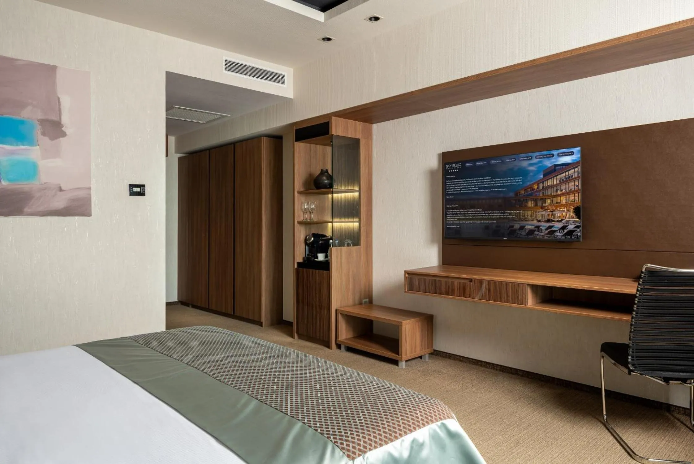 Photo of the whole room, Bed in Sky Blue Hotel & Spa