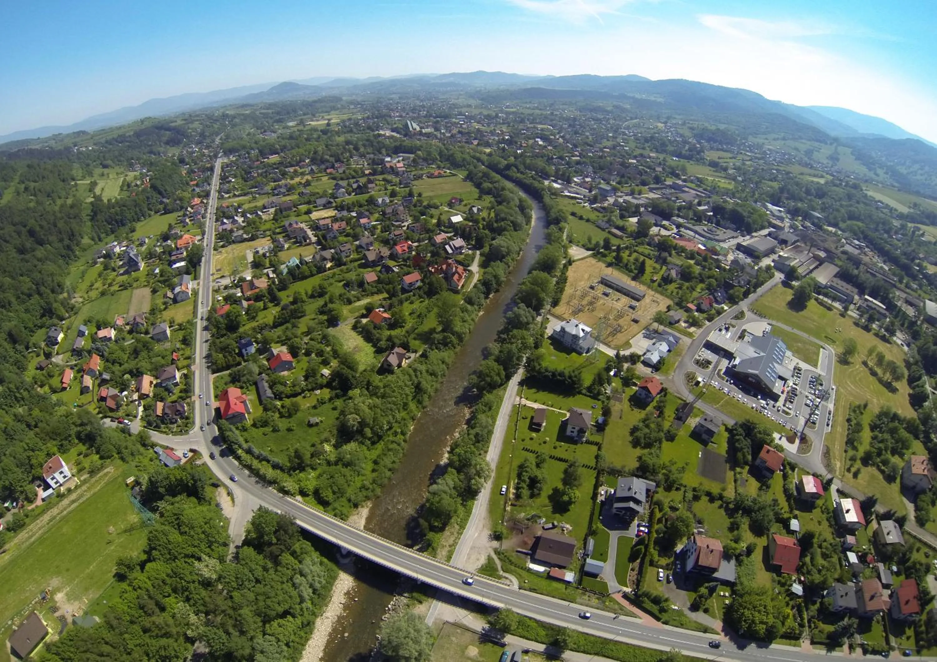 Bird's eye view in Hotel Zacisze