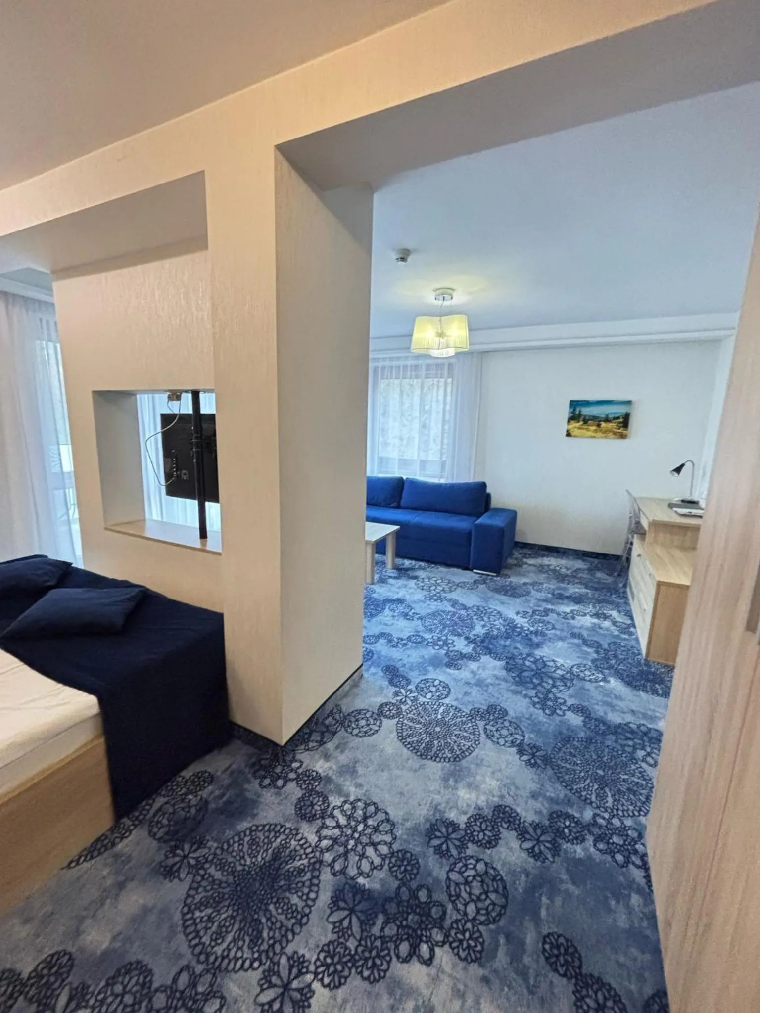 Bed in Hotel Zacisze