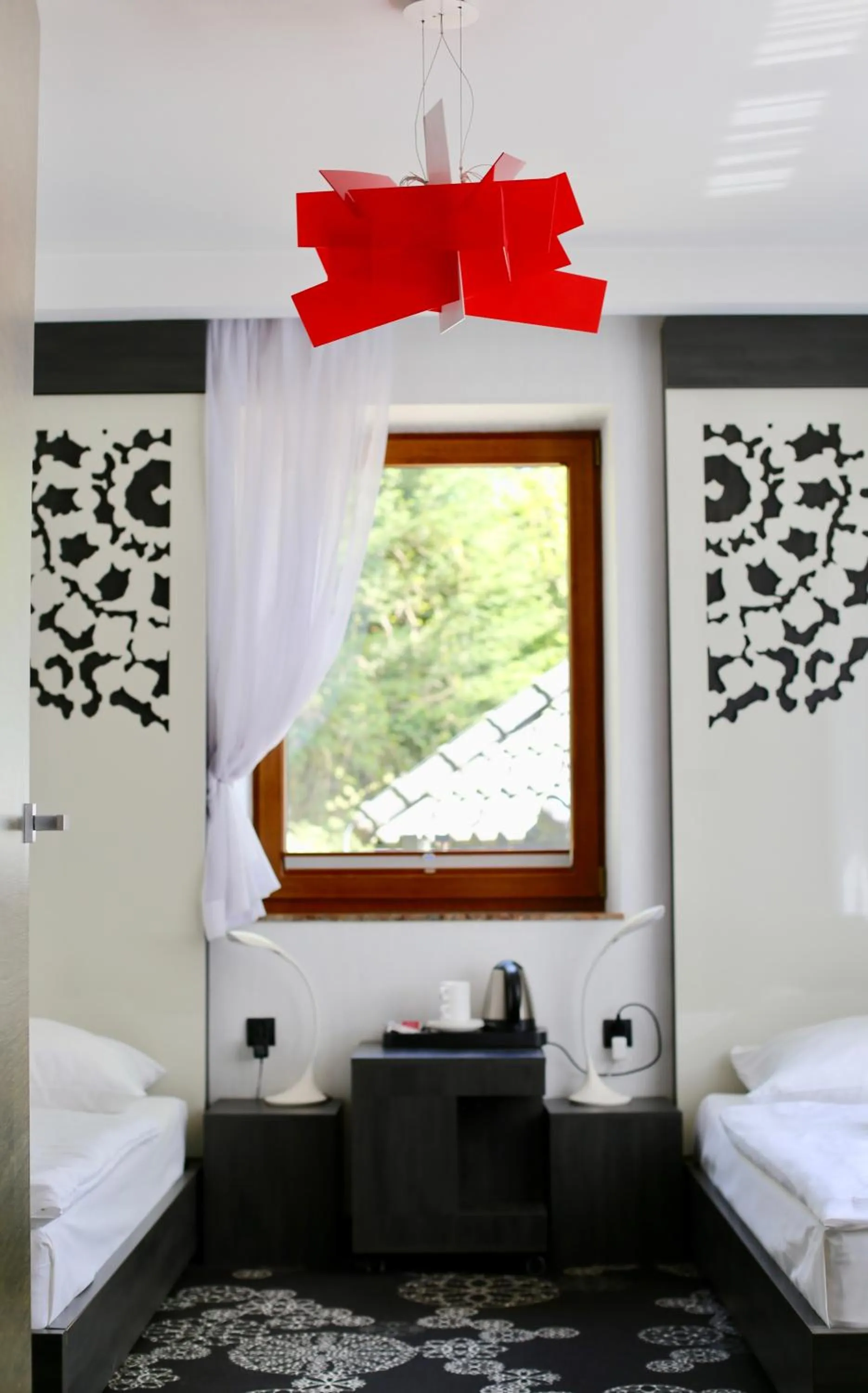 Bed in Hotel Zacisze