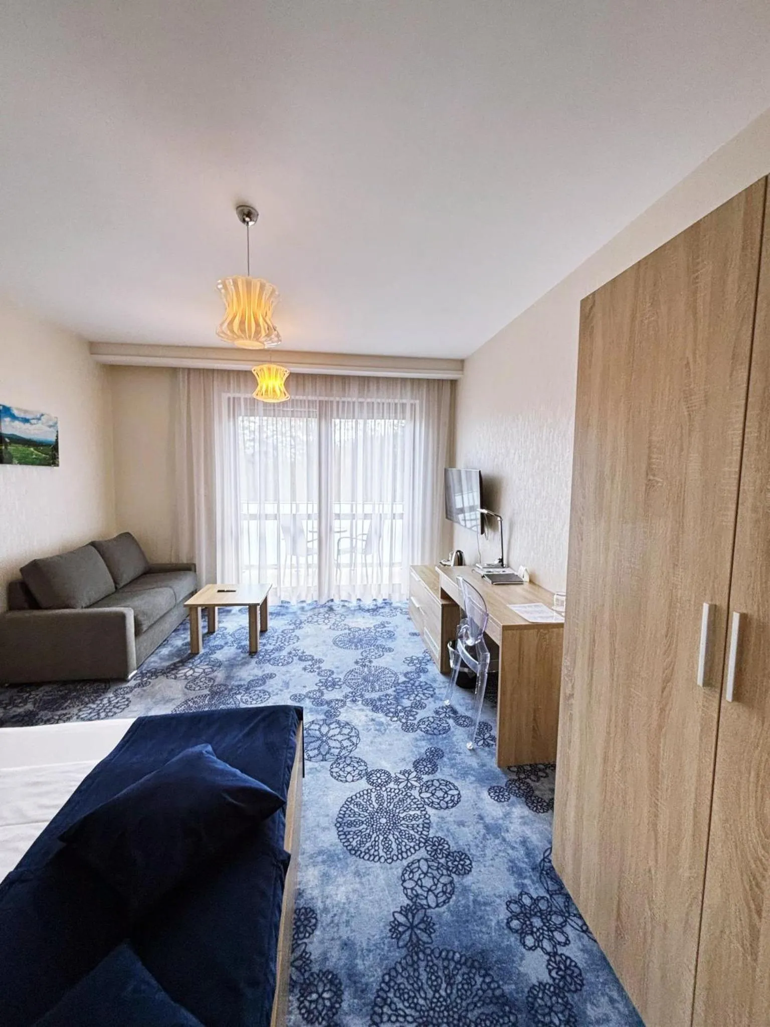 Bed in Hotel Zacisze