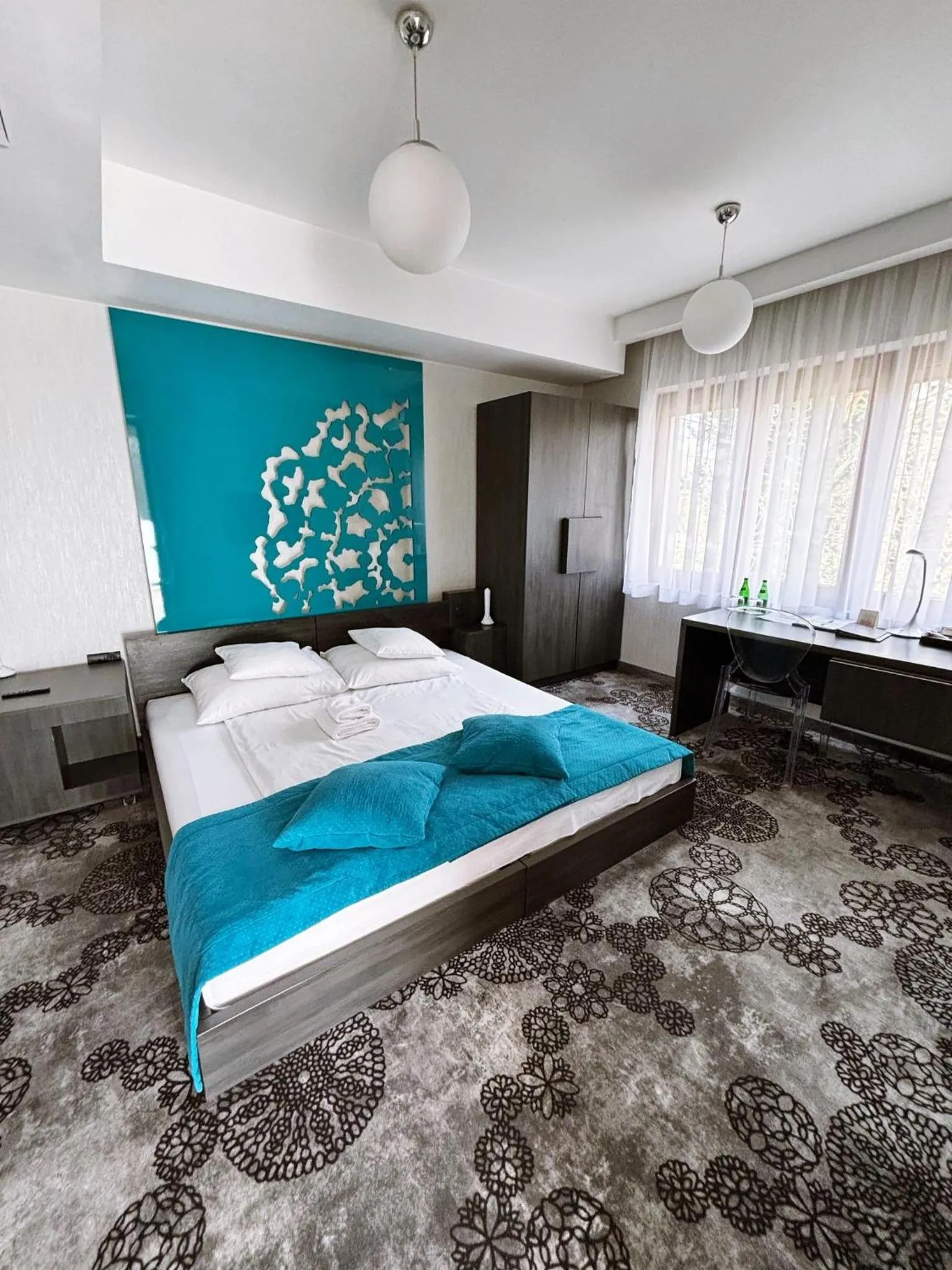 Bed in Hotel Zacisze