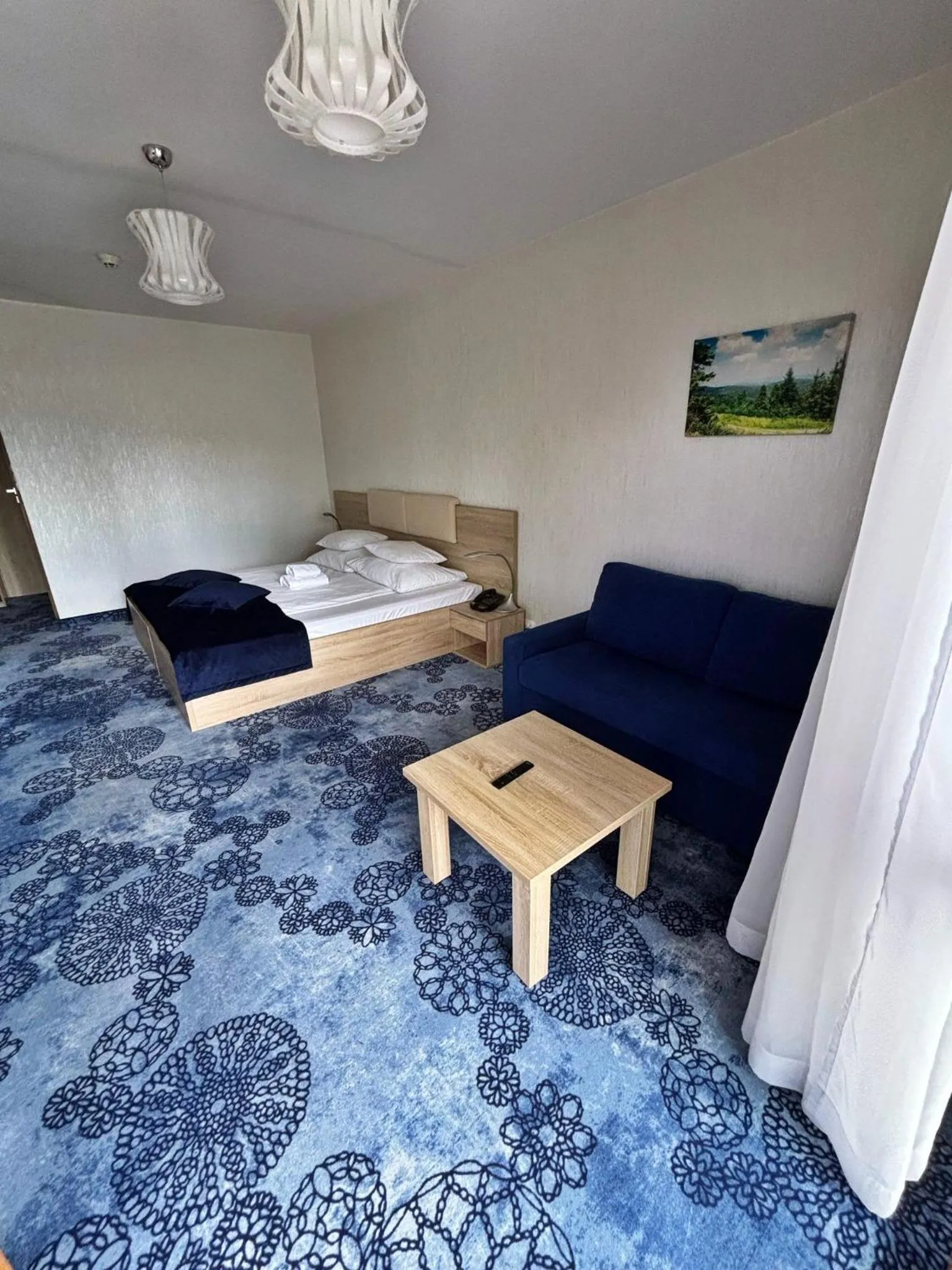 Bed in Hotel Zacisze