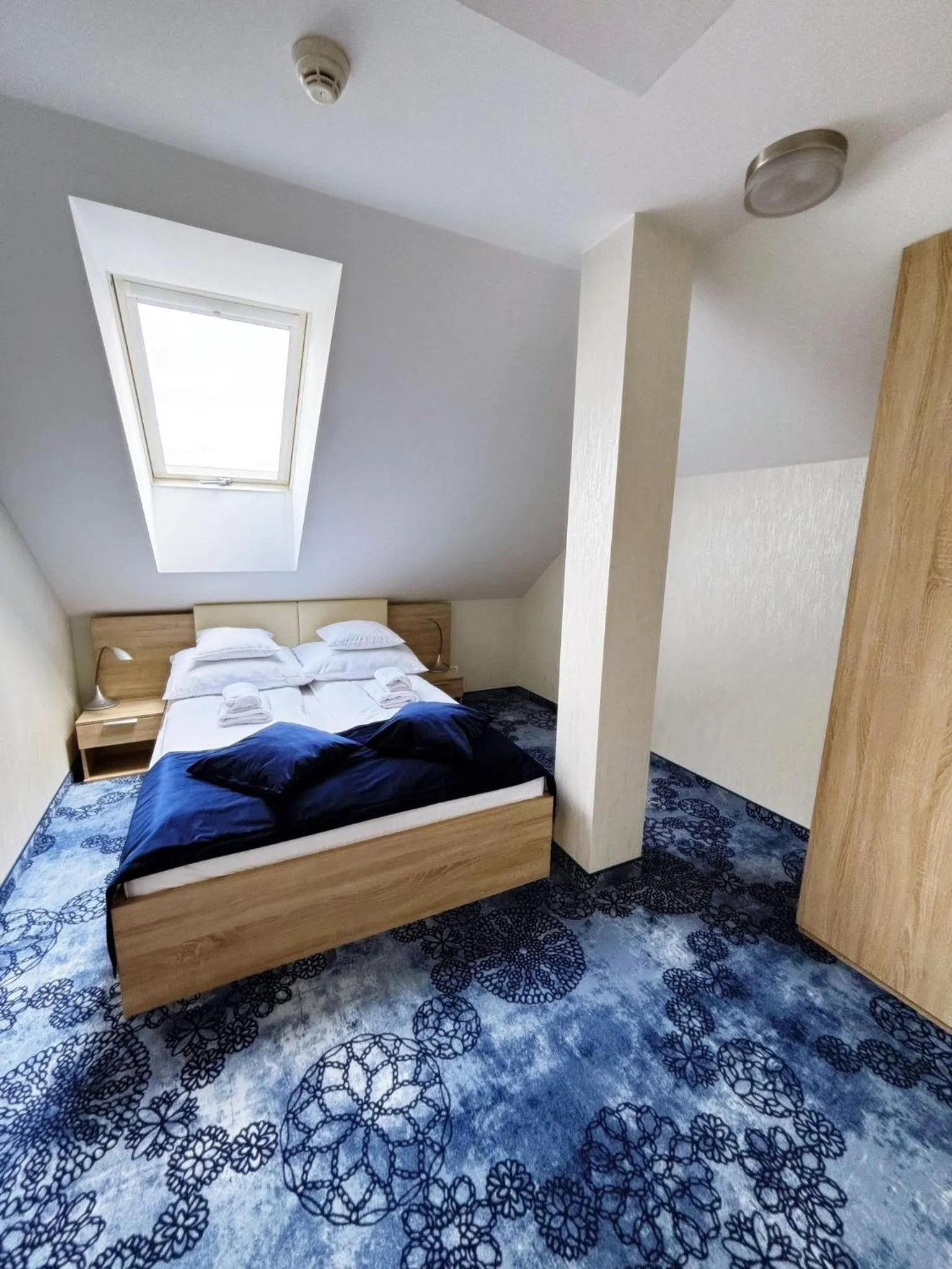 Bed in Hotel Zacisze