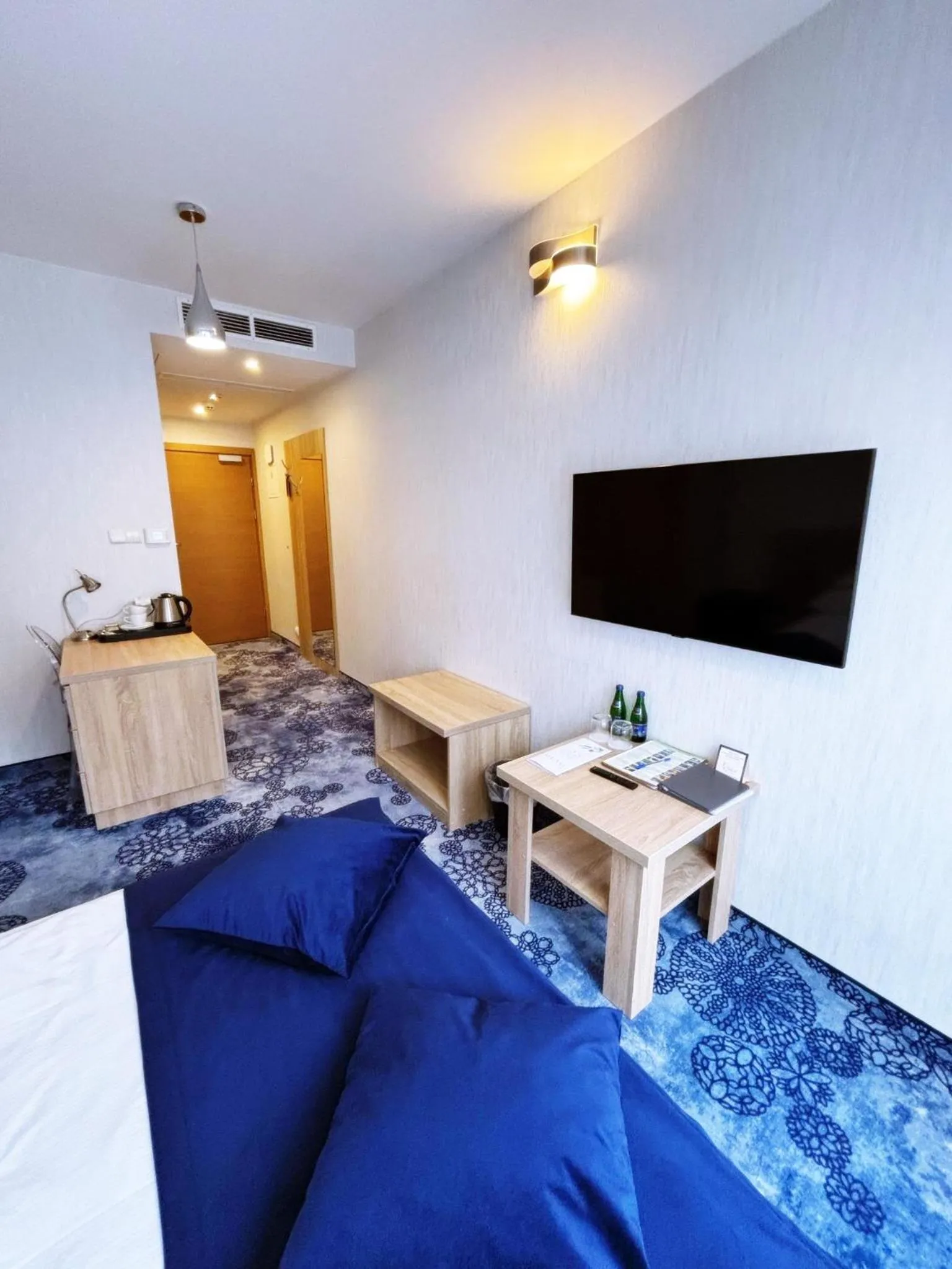 Bed in Hotel Zacisze