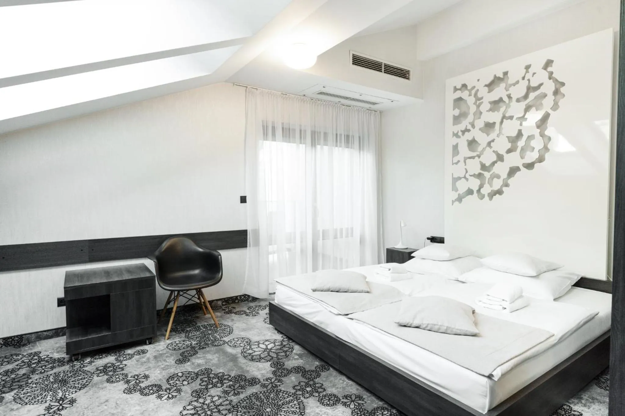 Bedroom, Bed in Hotel Zacisze