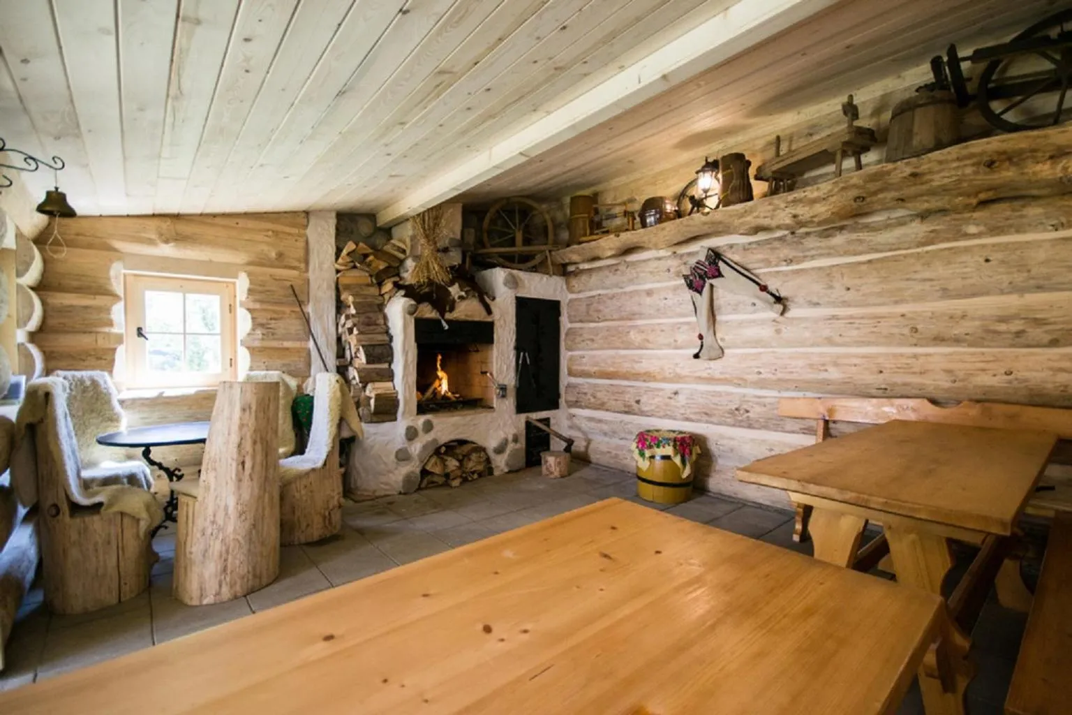 BBQ facilities in Ciukrowa Chatka Sauna & Jacuzzi