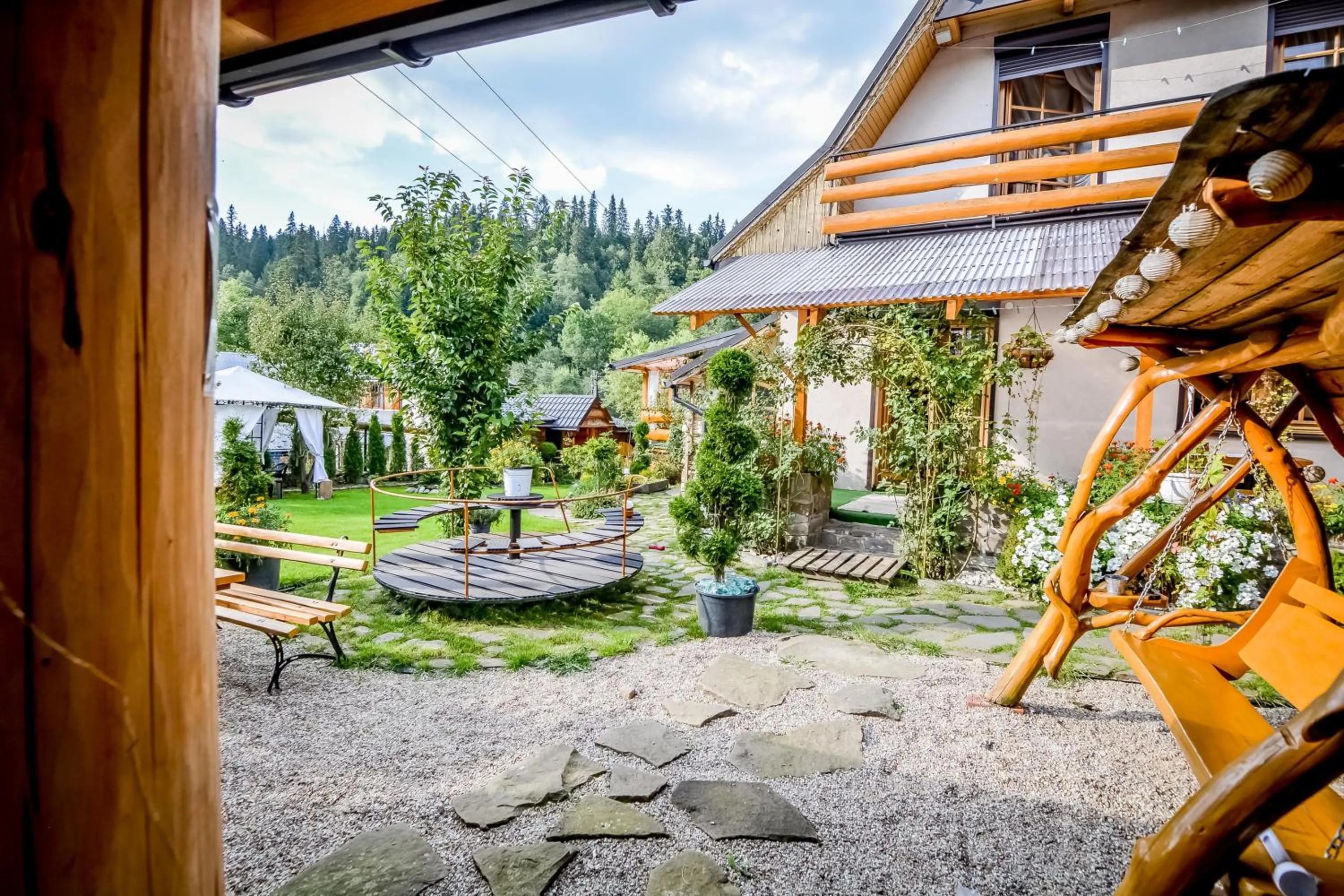 Property building in Ciukrowa Chatka Sauna & Jacuzzi