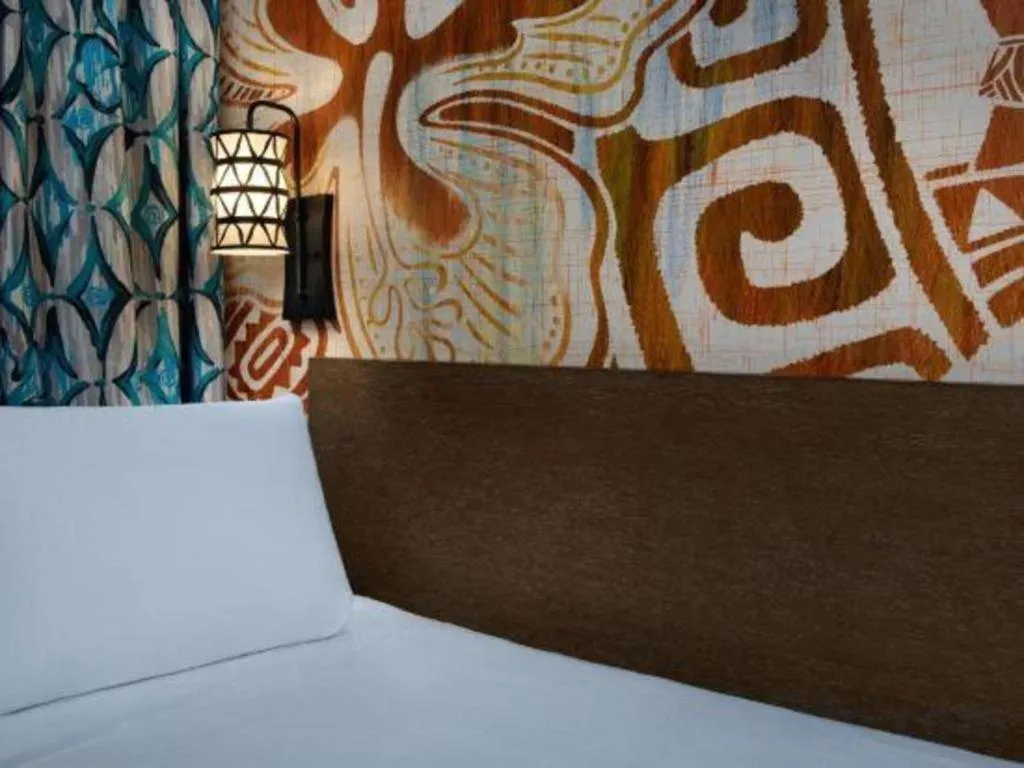 Bed in Disney's Polynesian Village Resort