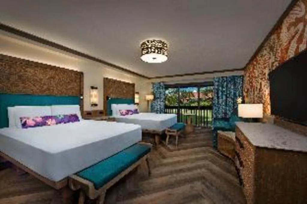 Bed in Disney's Polynesian Village Resort