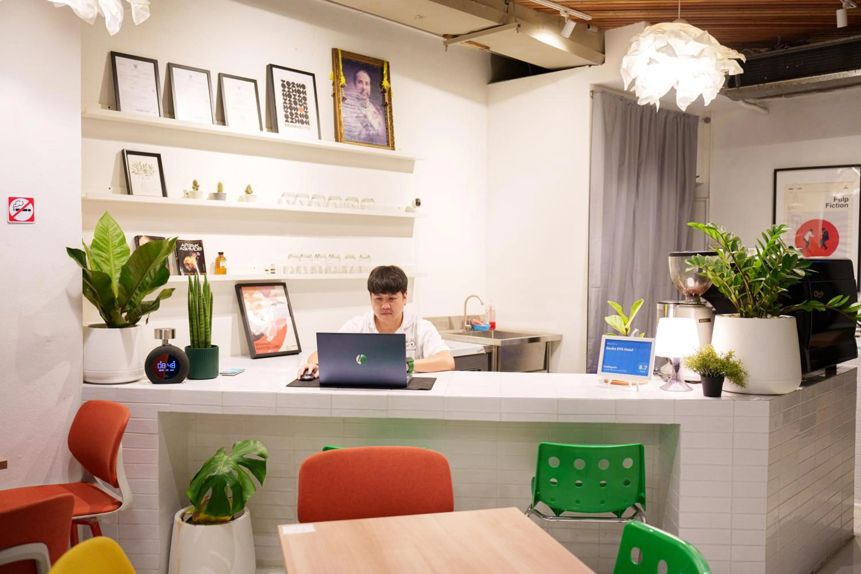 Lobby or reception in Gecko EYE Hotel