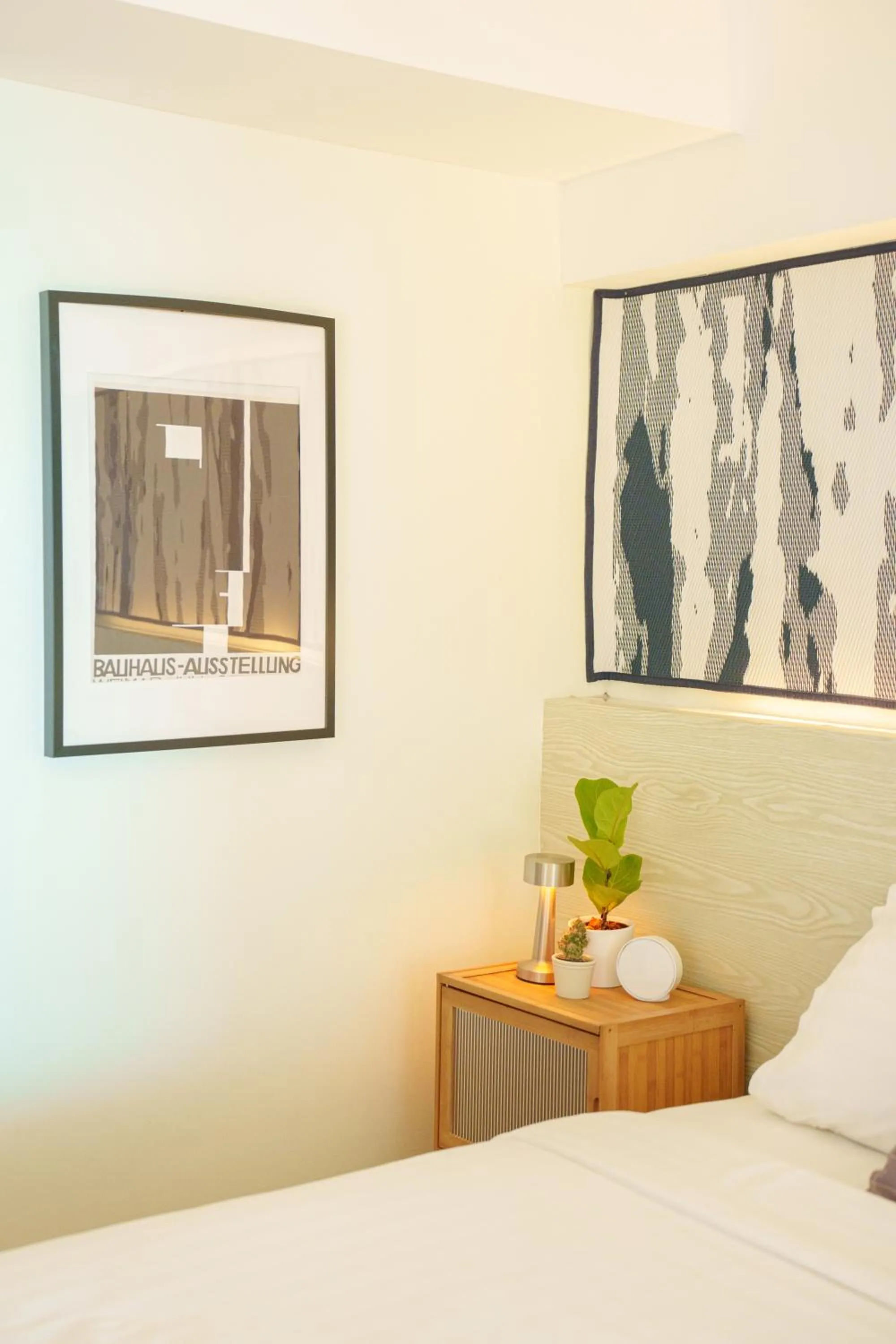 Bed in Gecko EYE Hotel