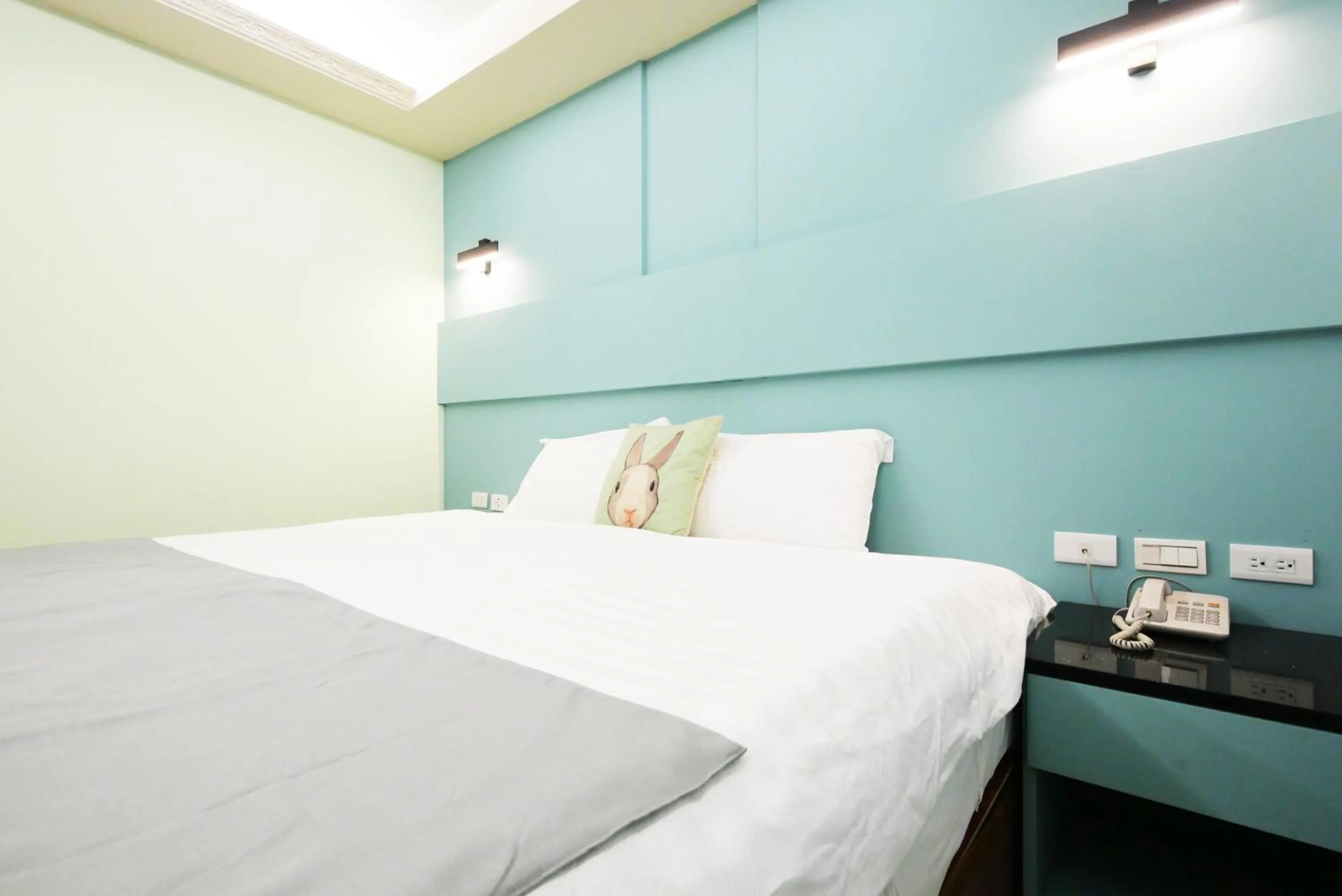 Bed in I Hi Loveriver Hotel