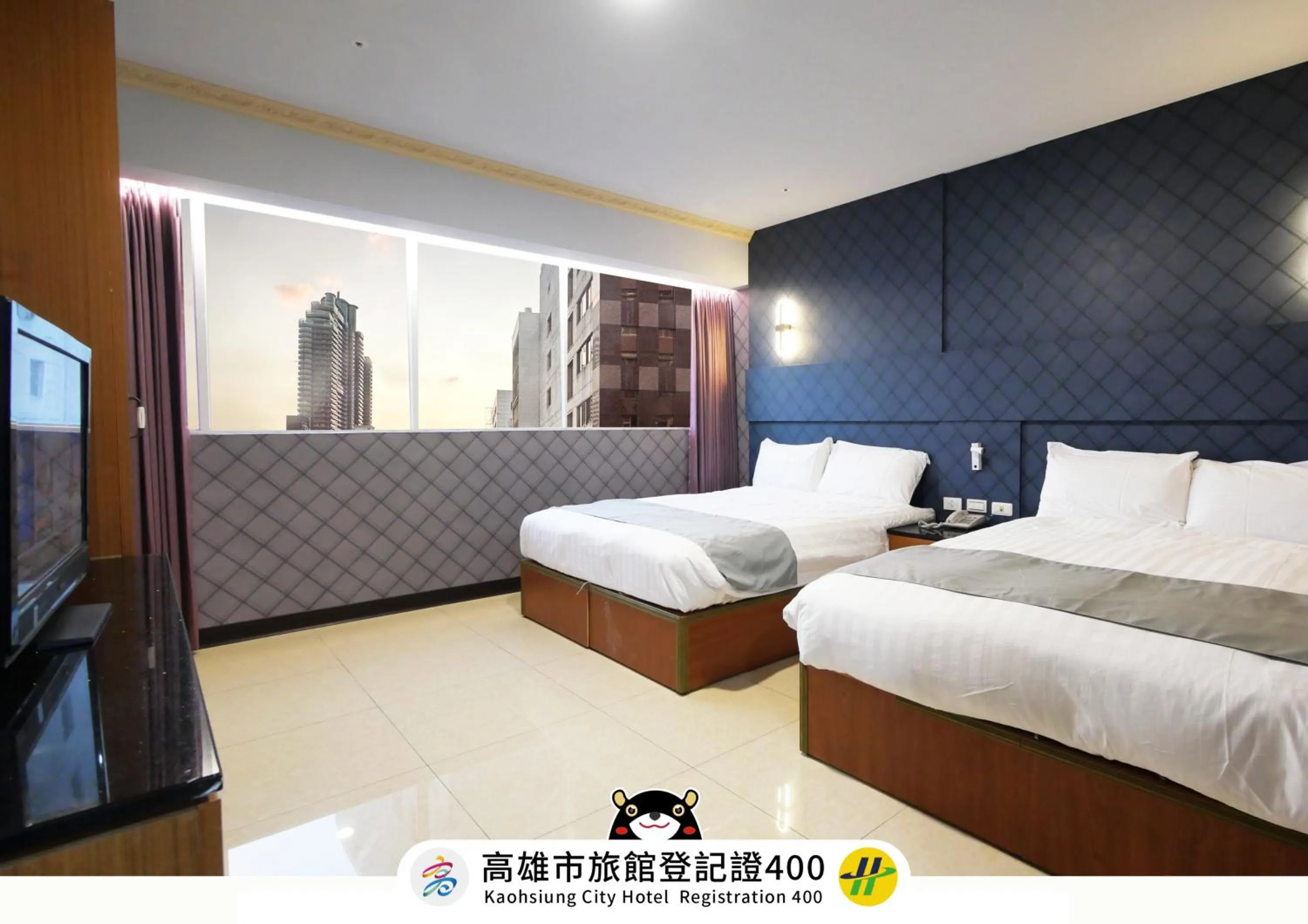 Photo of the whole room, Bed in I Hi Loveriver Hotel