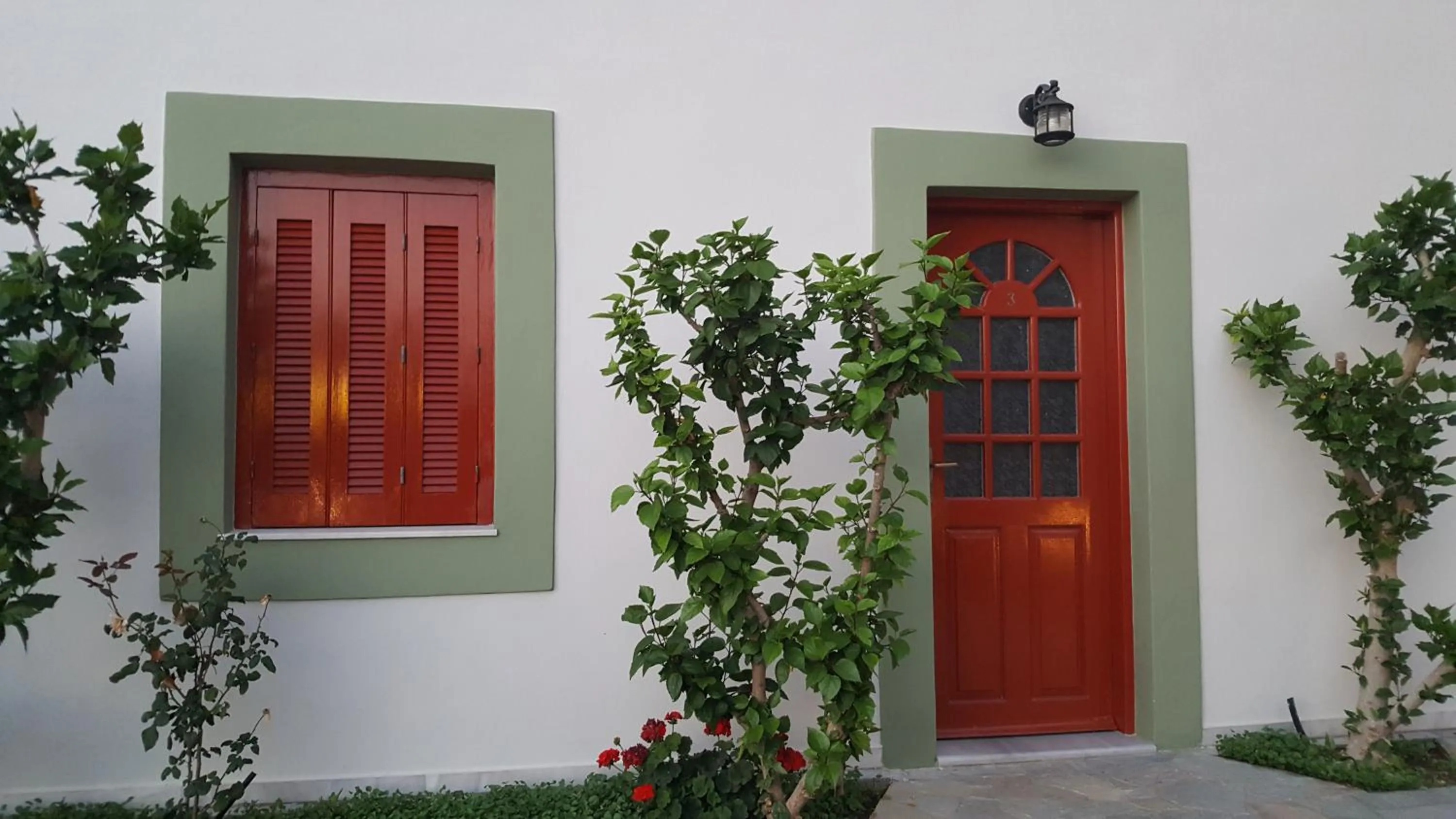 Decorative detail in The Flower Of Monemvasia Hotel