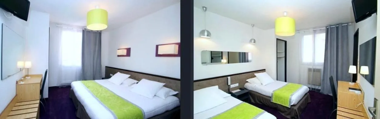 Bed in Hôtel Peyramale