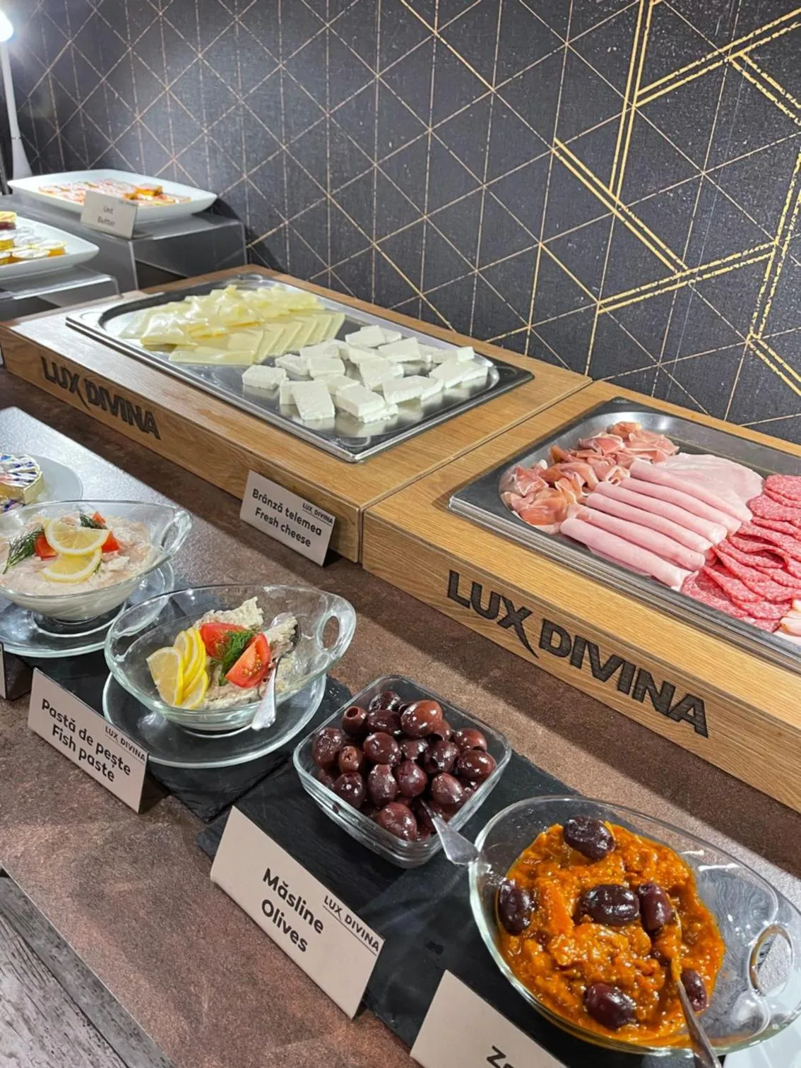 Breakfast in Hotel Lux Divina