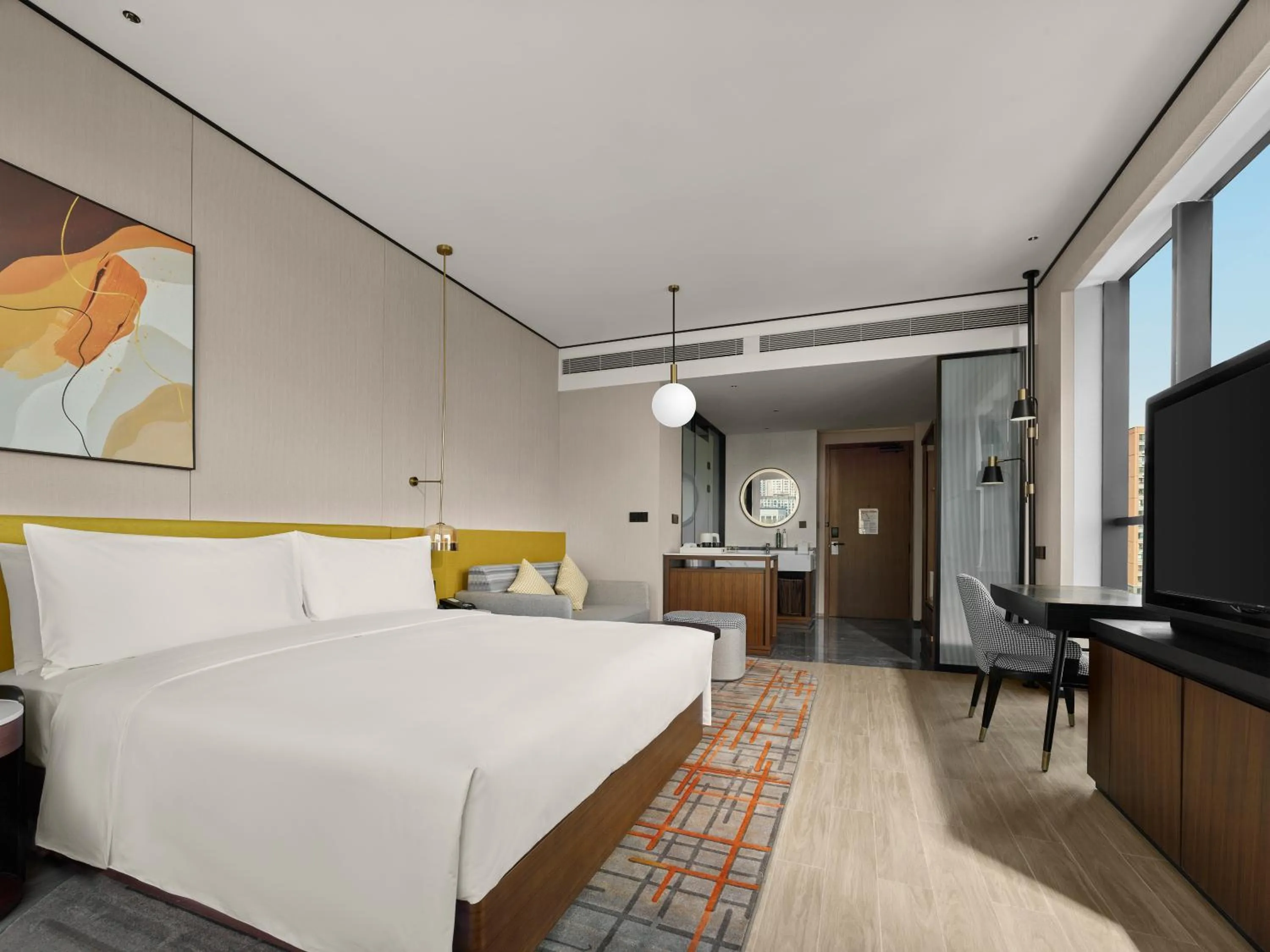 Bed in Hilton Garden Inn Datong Pingcheng