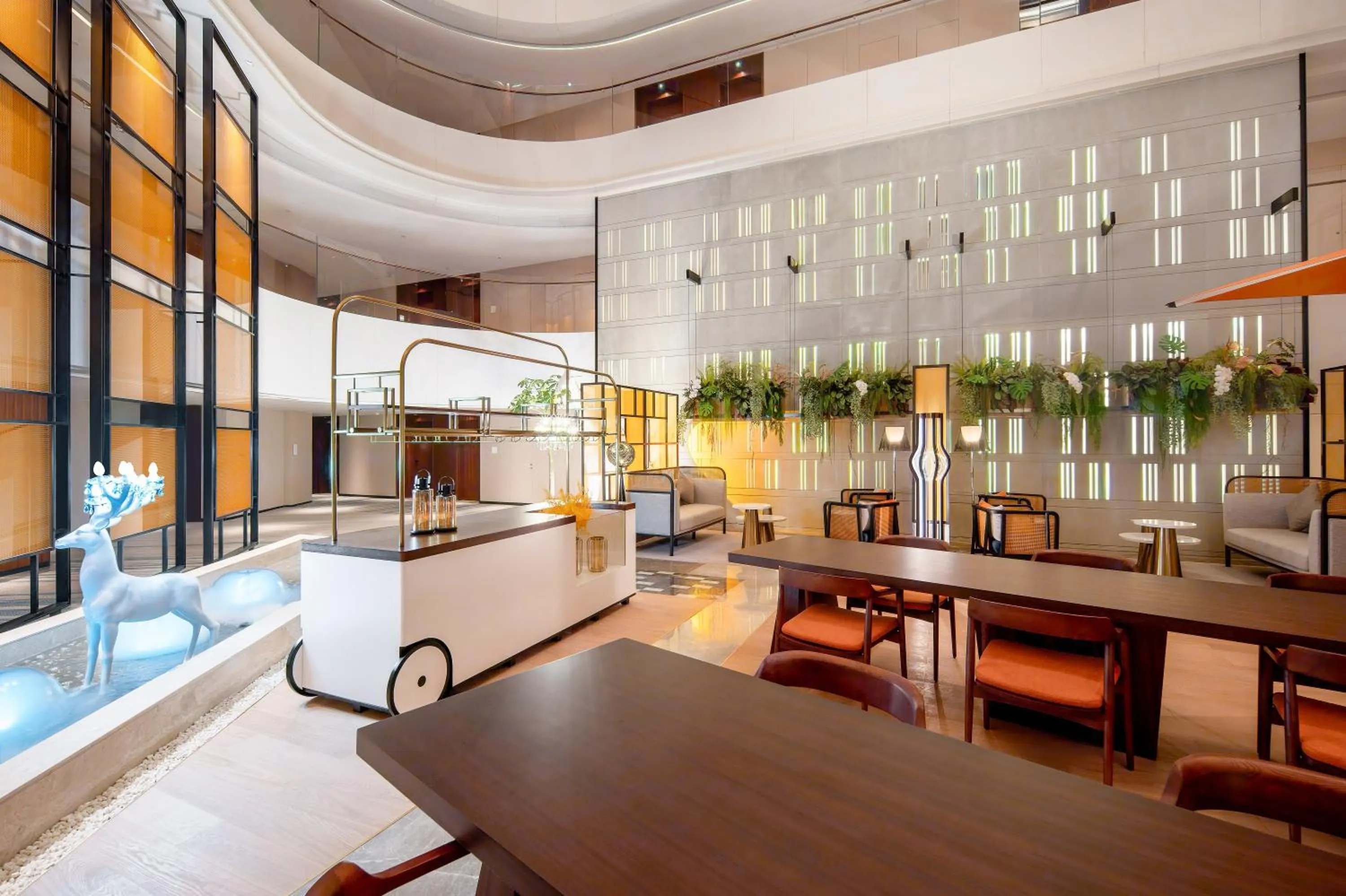 Seating area in Hilton Garden Inn Datong Pingcheng