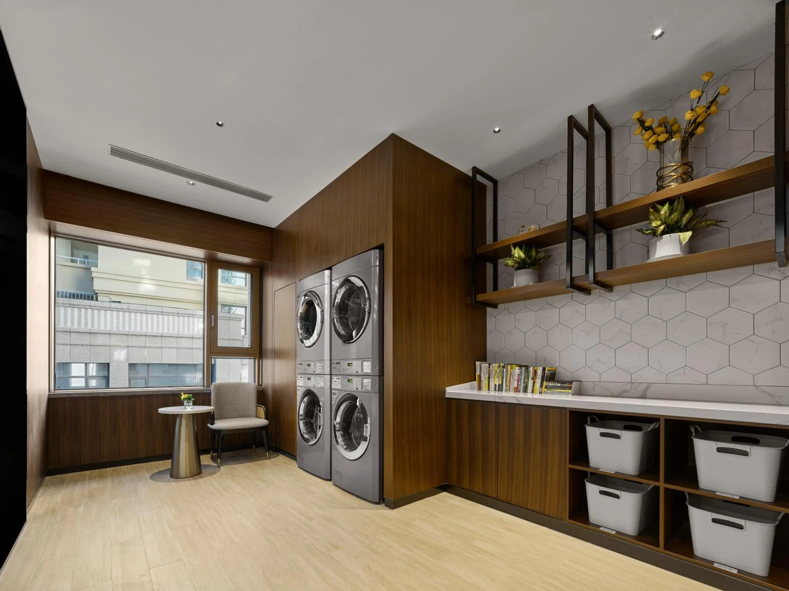 washing machine in Hilton Garden Inn Datong Pingcheng