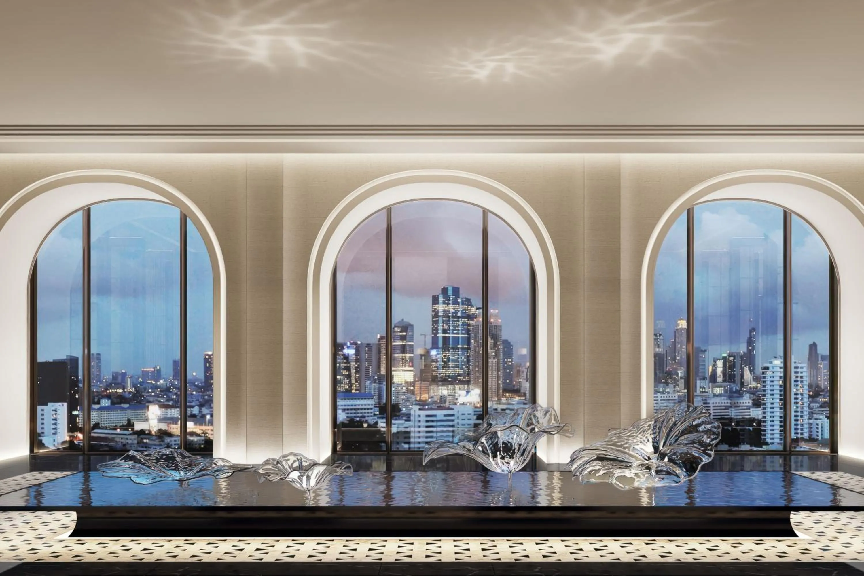 Lobby or reception in The Ritz-Carlton, Bangkok