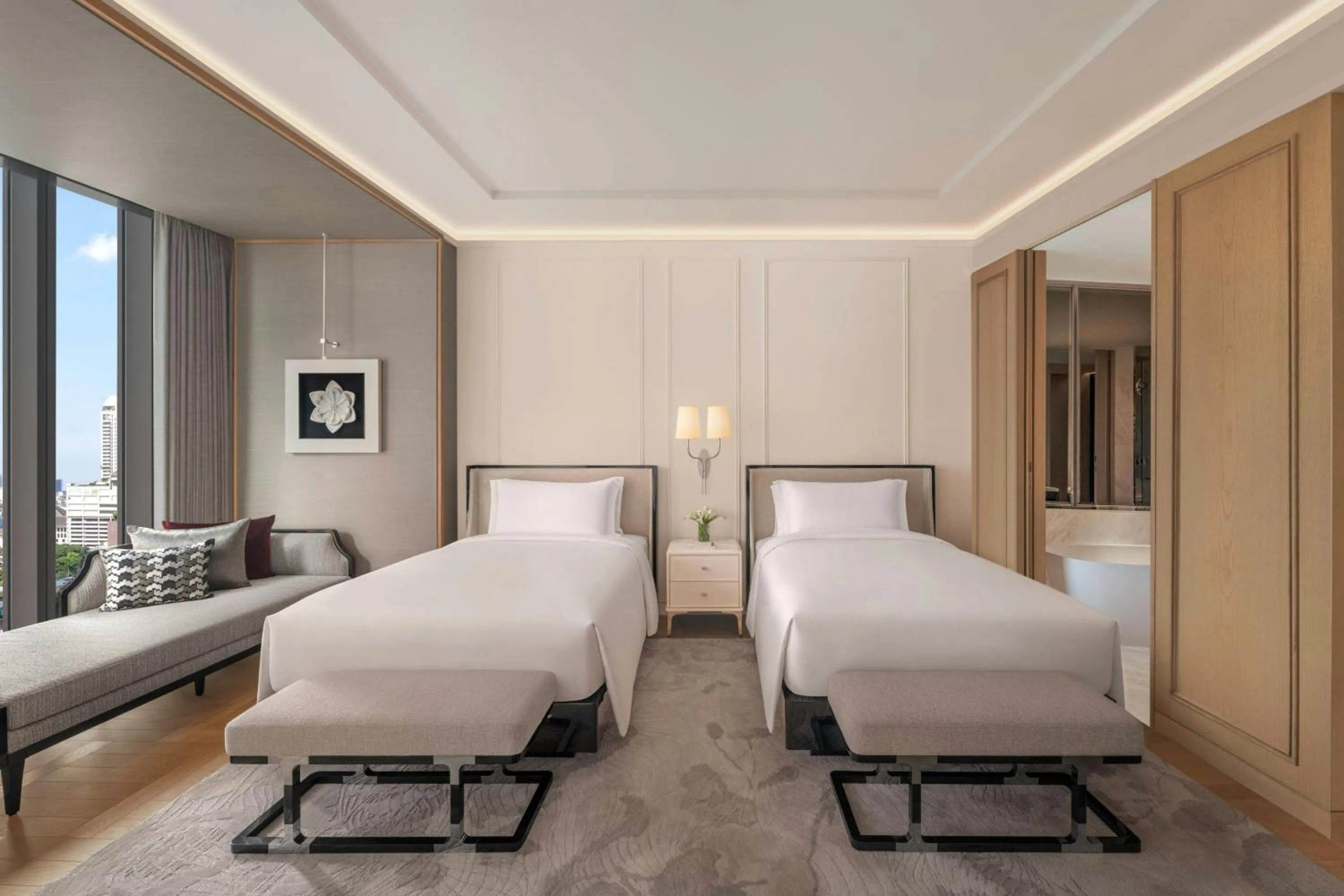 Bedroom, Bed in The Ritz-Carlton, Bangkok
