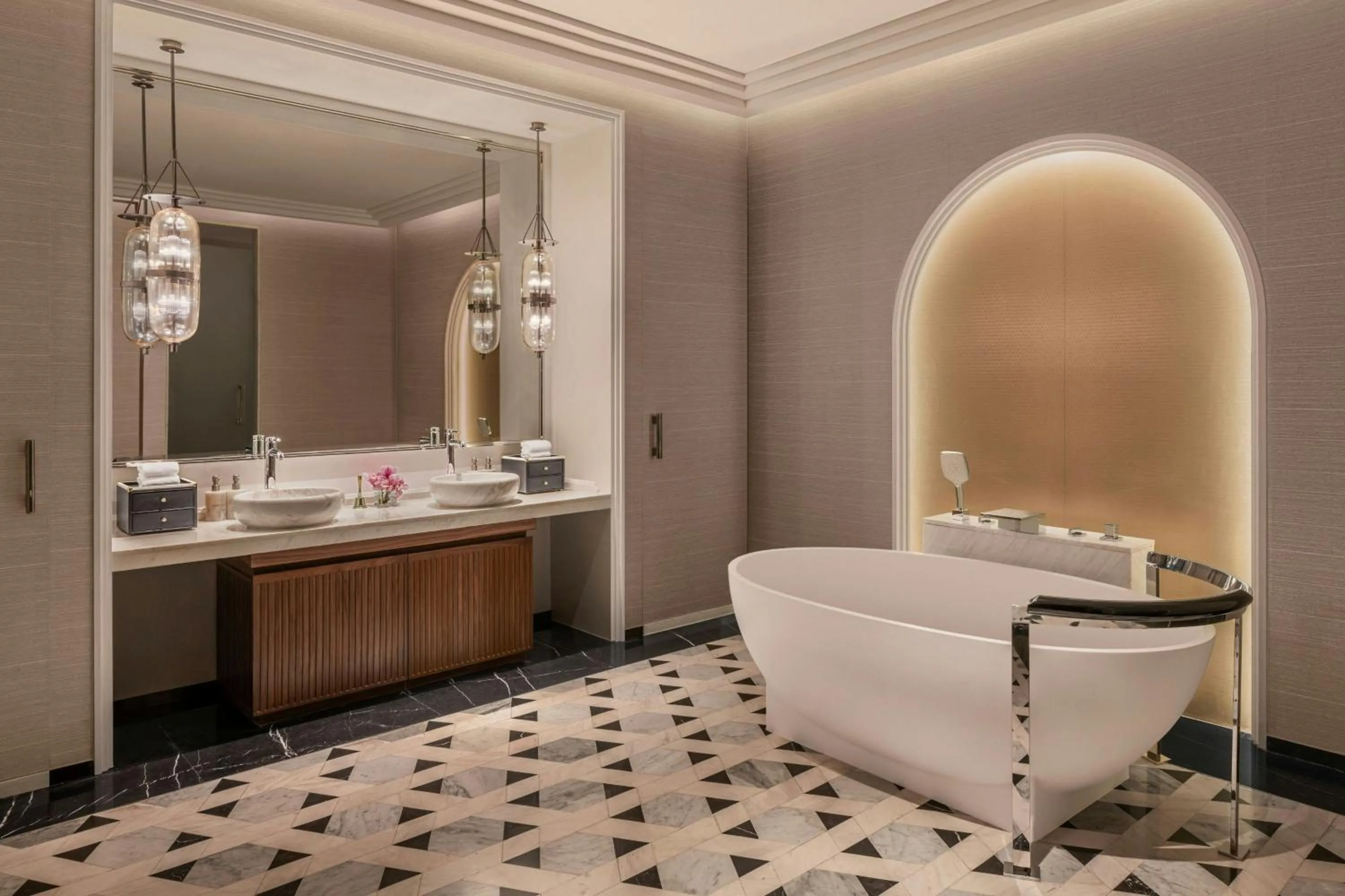 Bathroom in The Ritz-Carlton, Bangkok