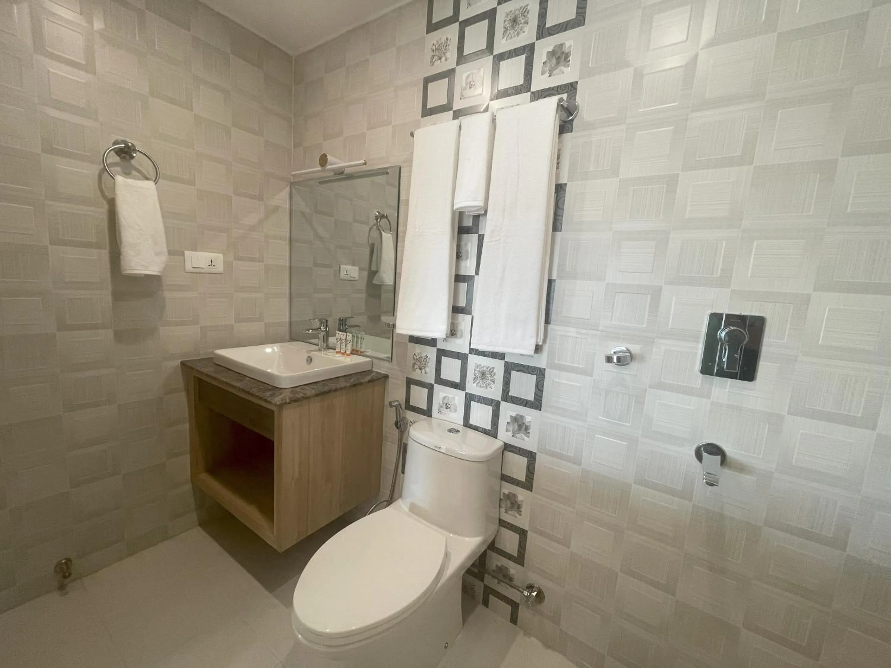 Shower in Hotel Bayberry Kathmandu - Near Tribhuvan International Airport