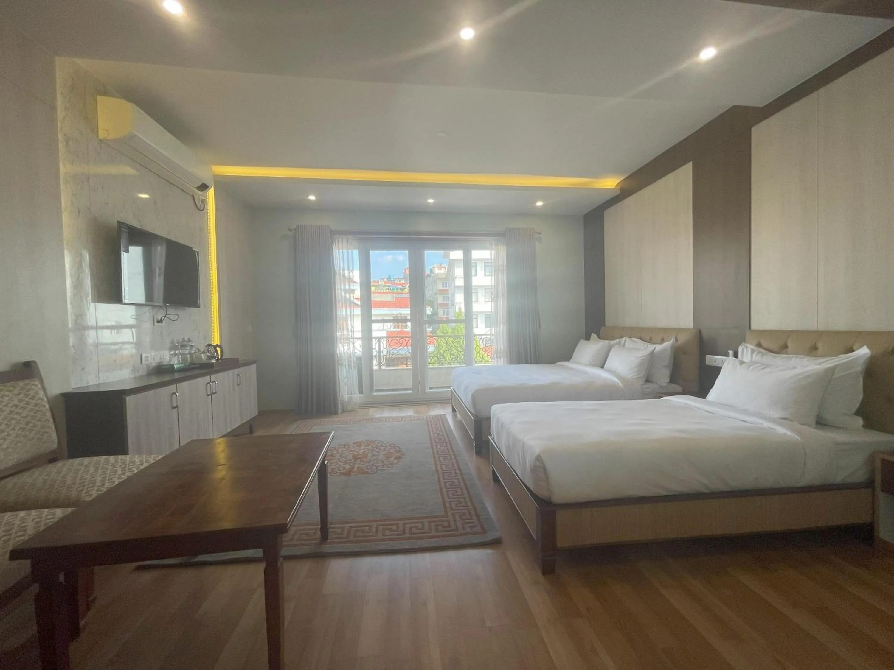 Photo of the whole room, Bed in Hotel Bayberry Kathmandu - Near Tribhuvan International Airport