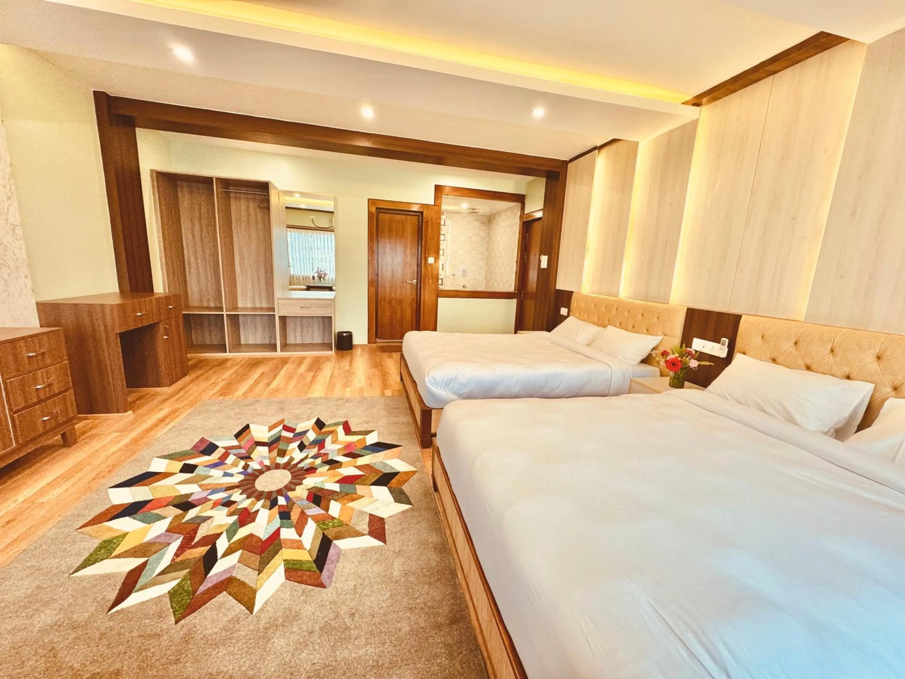Photo of the whole room, Bed in Hotel Bayberry Kathmandu - Near Tribhuvan International Airport