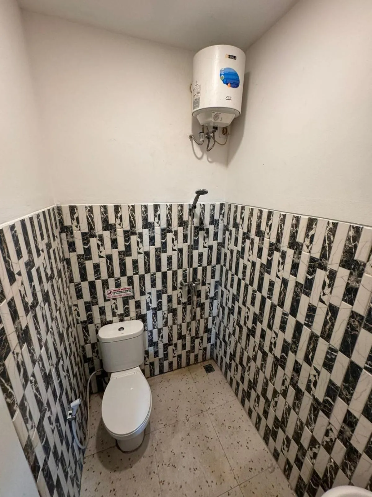 Toilet in Eisei House