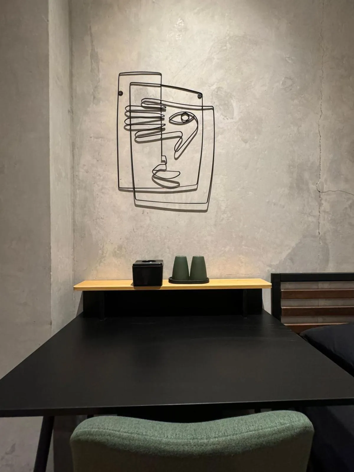 Seating area in Eisei House