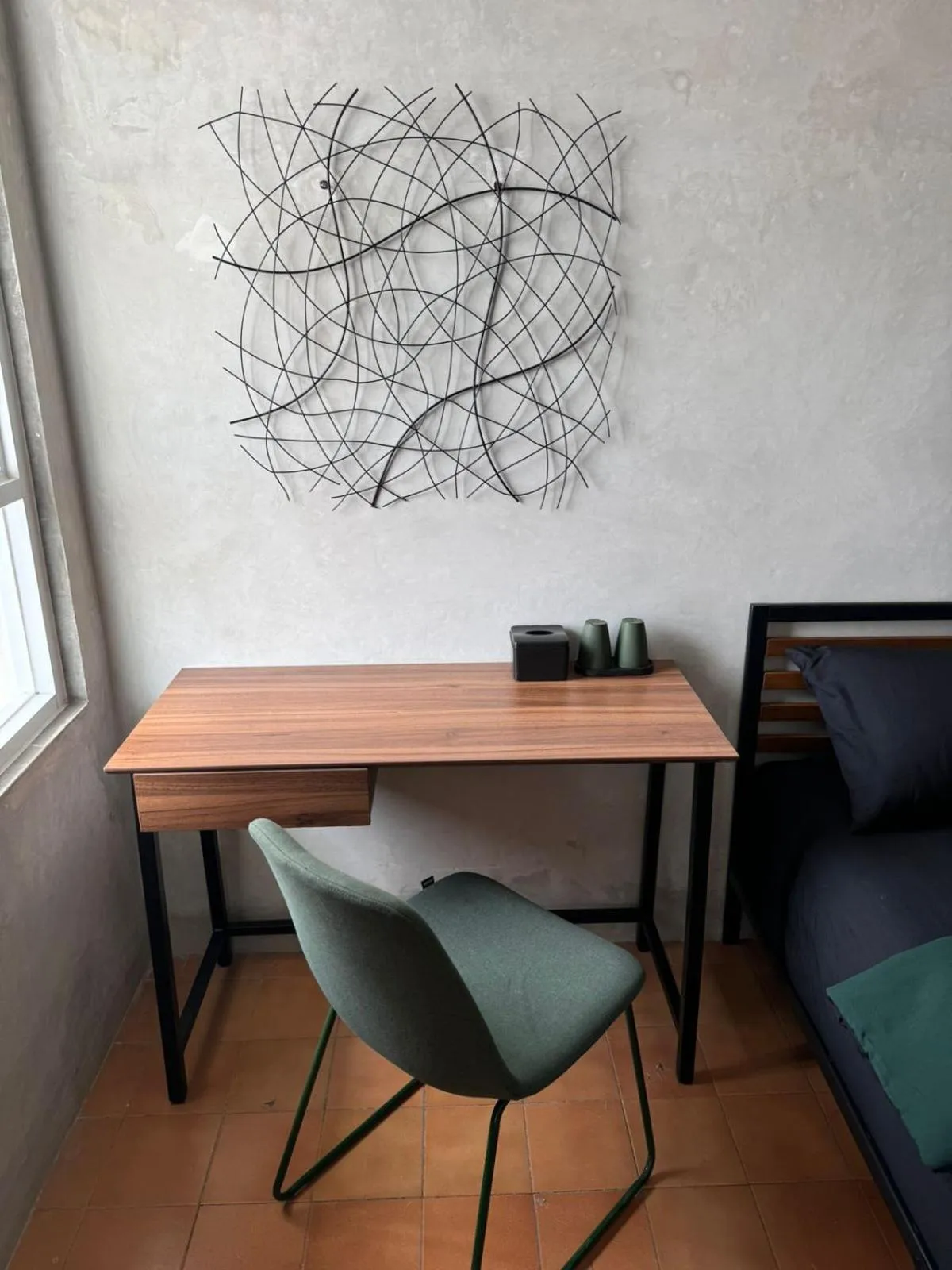 Seating area in Eisei House