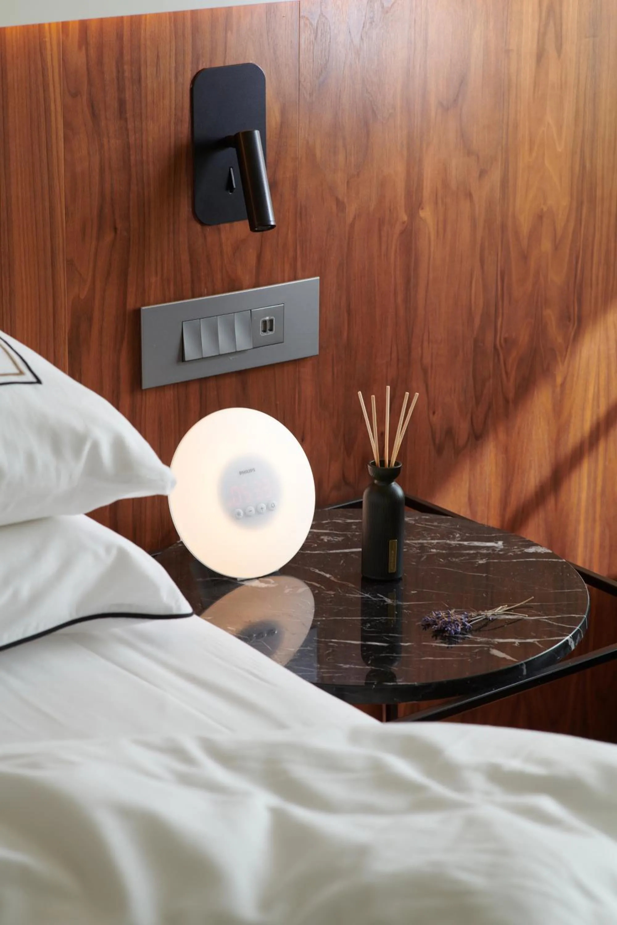 Decorative detail, Bed in The Level at Melia White House