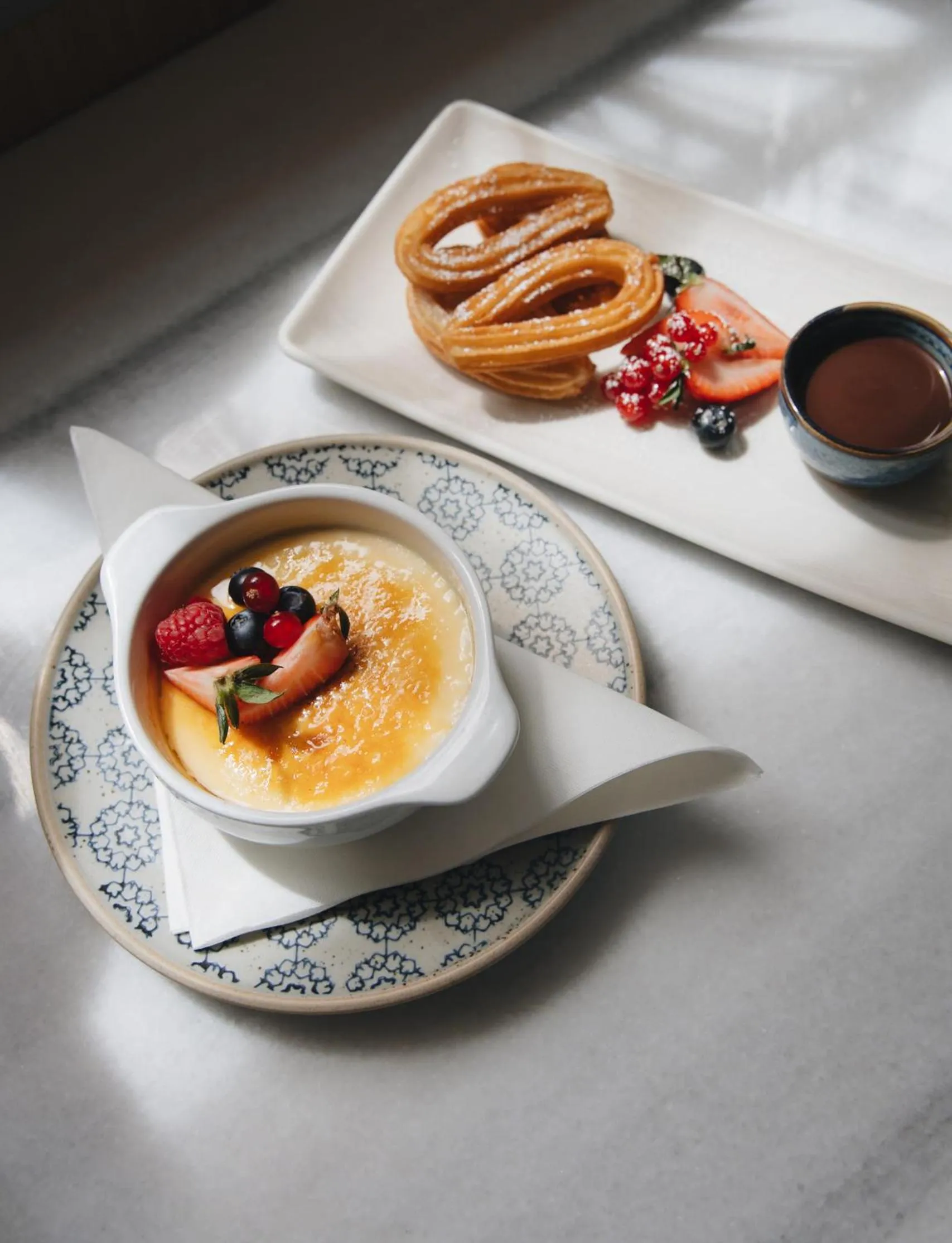 Food in The Level at Melia White House